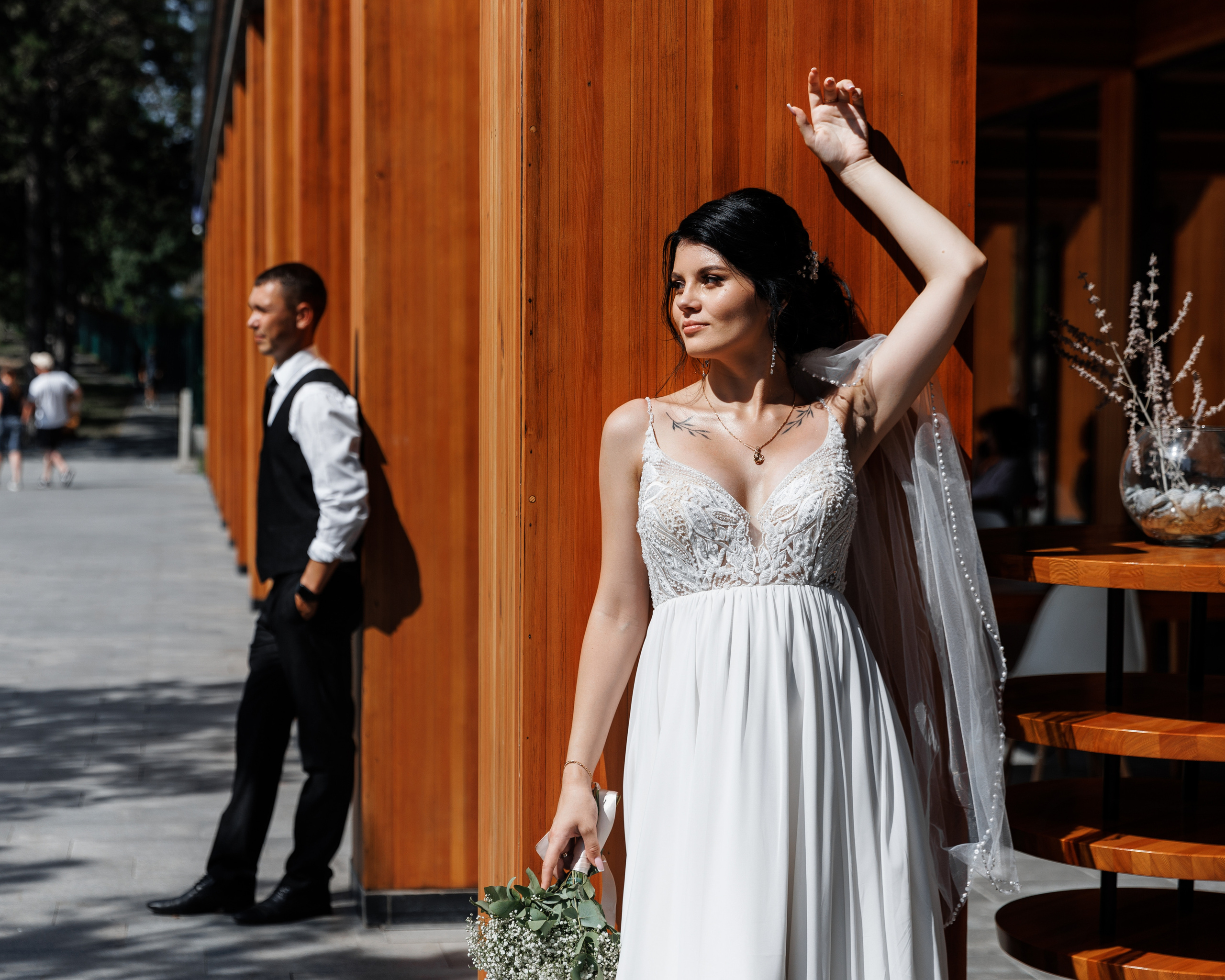 Шампанерия и морской бриз. Анонс свадьбы Валерии и Романа. Свадебный фотограф в Крыму и Севастополе Ольга Баскакова