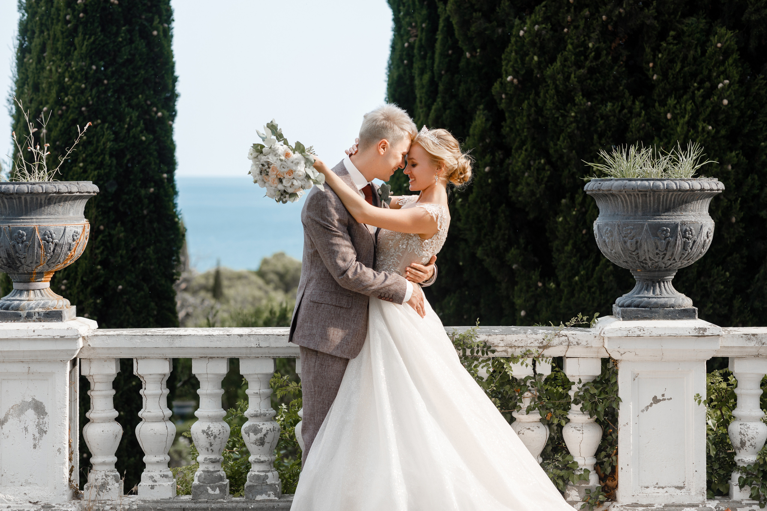 Форосский парк. Анонс свадьбы Светы и Романа. Свадебный фотограф в Крыму и Севастополе Ольга Баскакова