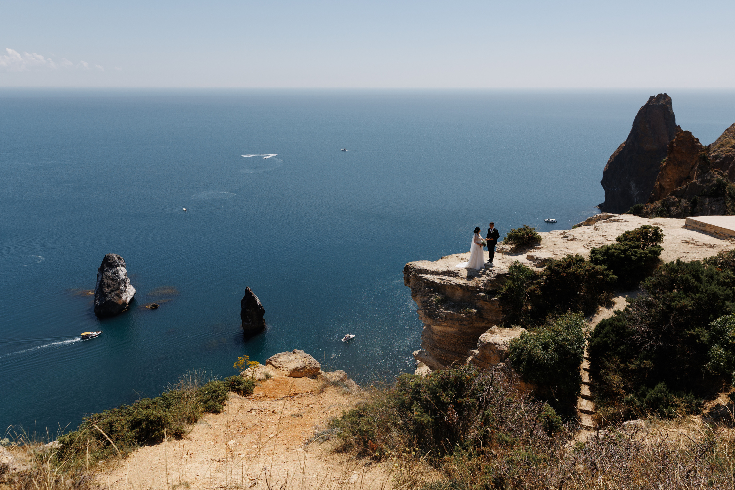 Шампанерия и морской бриз. Анонс свадьбы Валерии и Романа. Свадебный фотограф в Крыму и Севастополе Ольга Баскакова