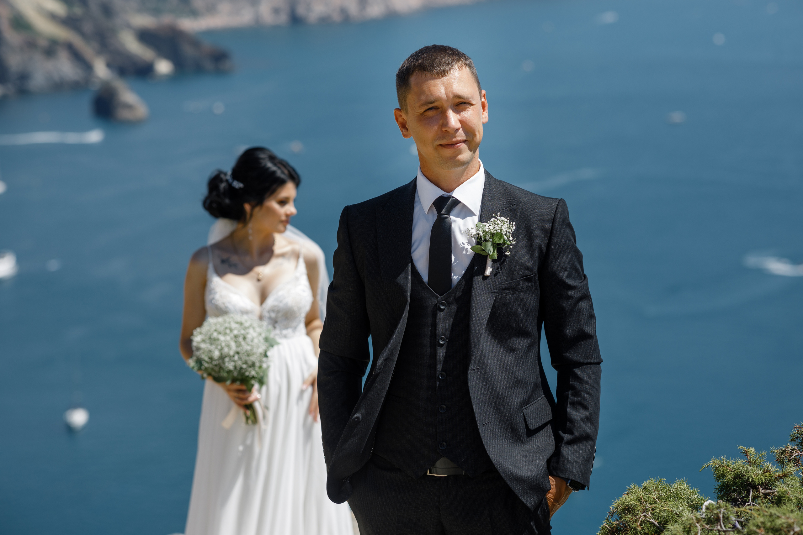 Шампанерия и морской бриз. Анонс свадьбы Валерии и Романа. Свадебный фотограф в Крыму и Севастополе Ольга Баскакова