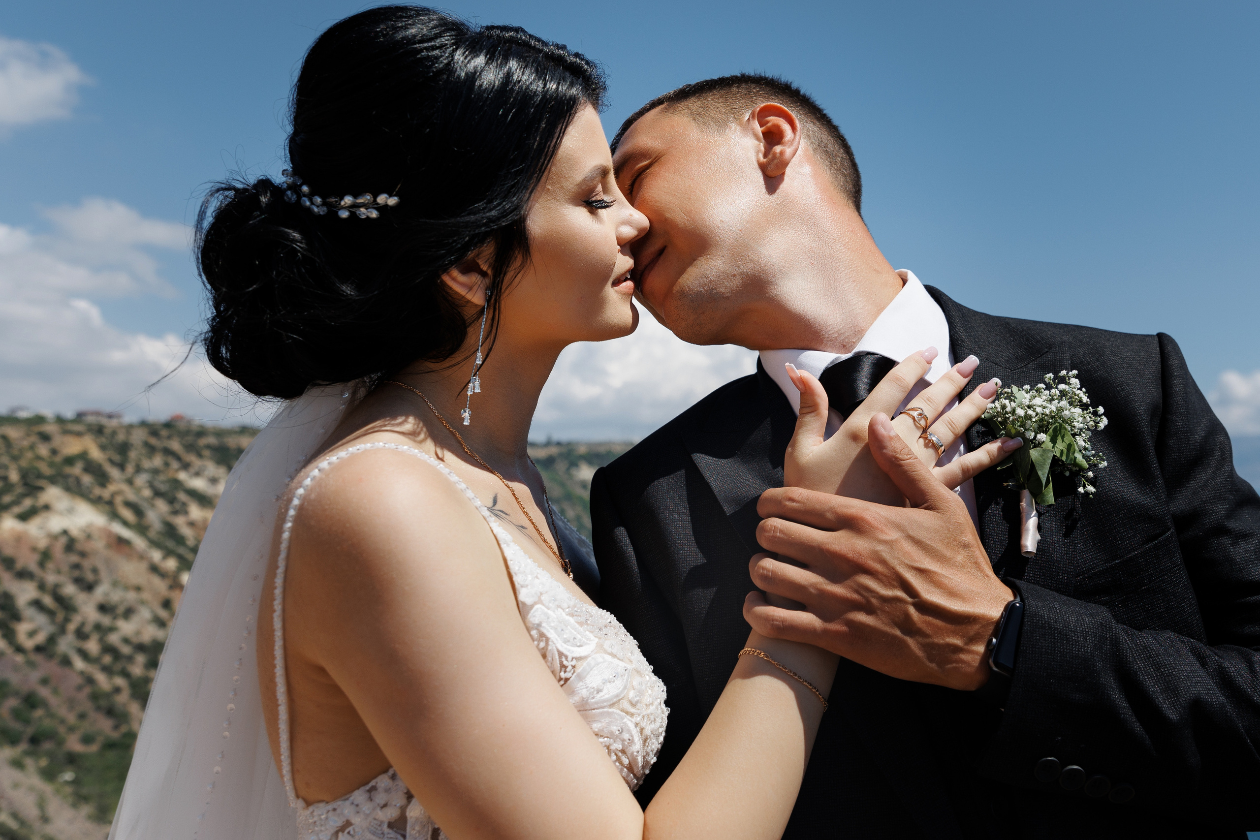 Шампанерия и морской бриз. Анонс свадьбы Валерии и Романа. Свадебный фотограф в Крыму и Севастополе Ольга Баскакова