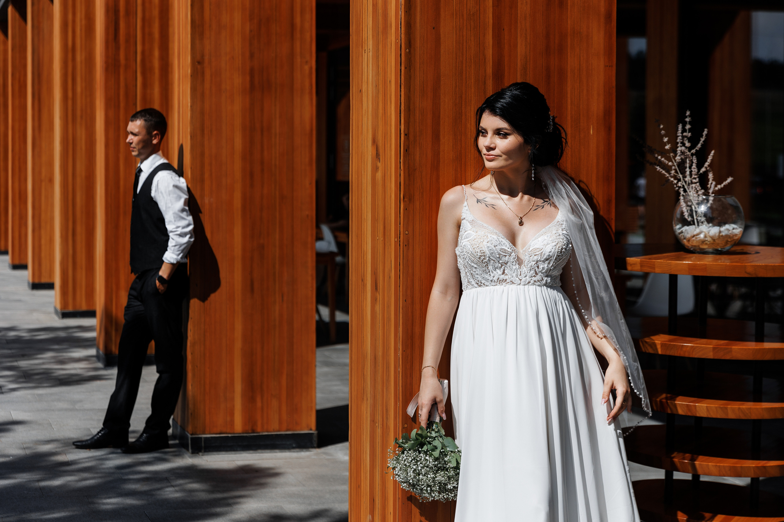 Шампанерия и морской бриз. Анонс свадьбы Валерии и Романа. Свадебный фотограф в Крыму и Севастополе Ольга Баскакова