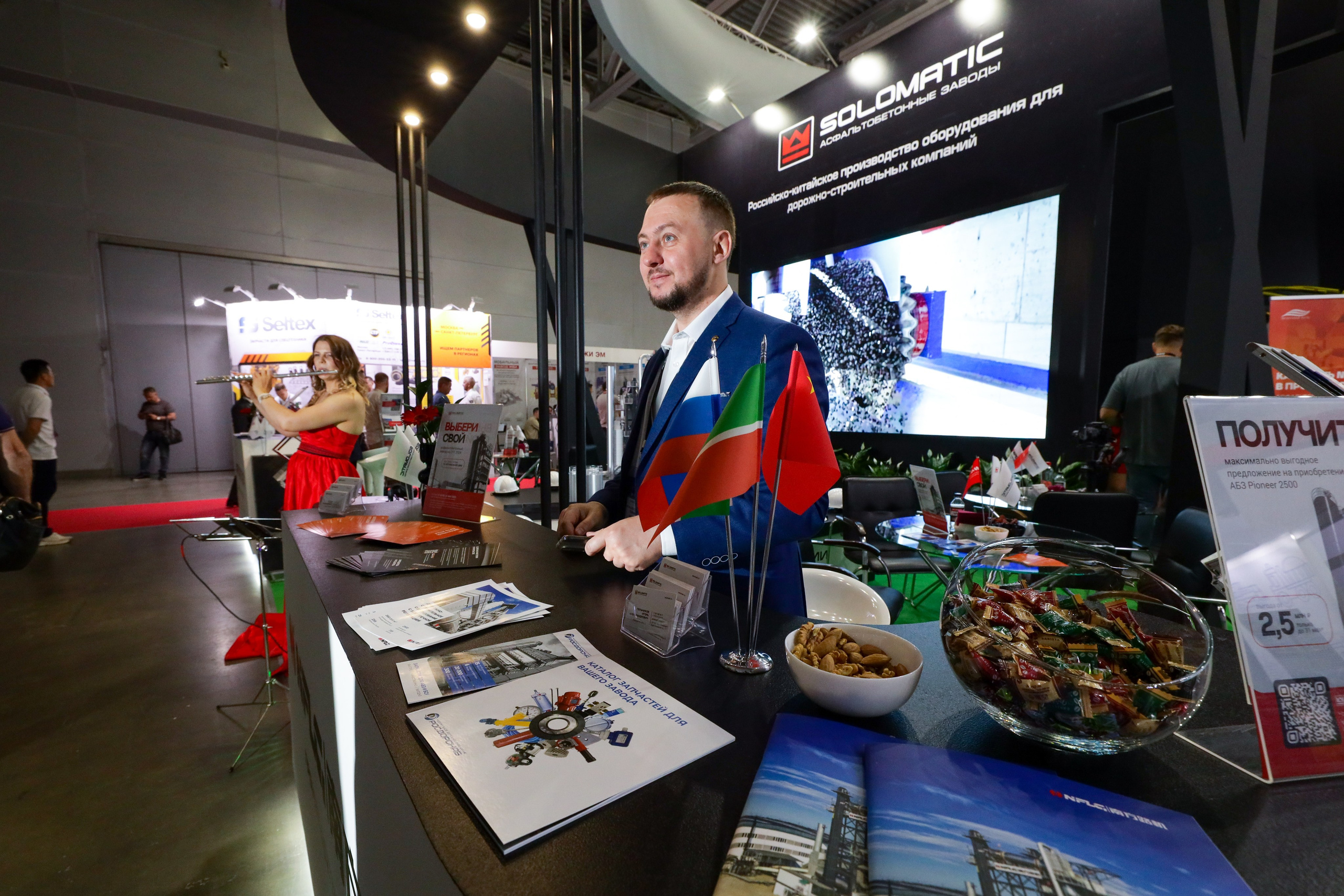 Съёмка стенда на выставке. Фотограф на мероприятие в Москве Марик