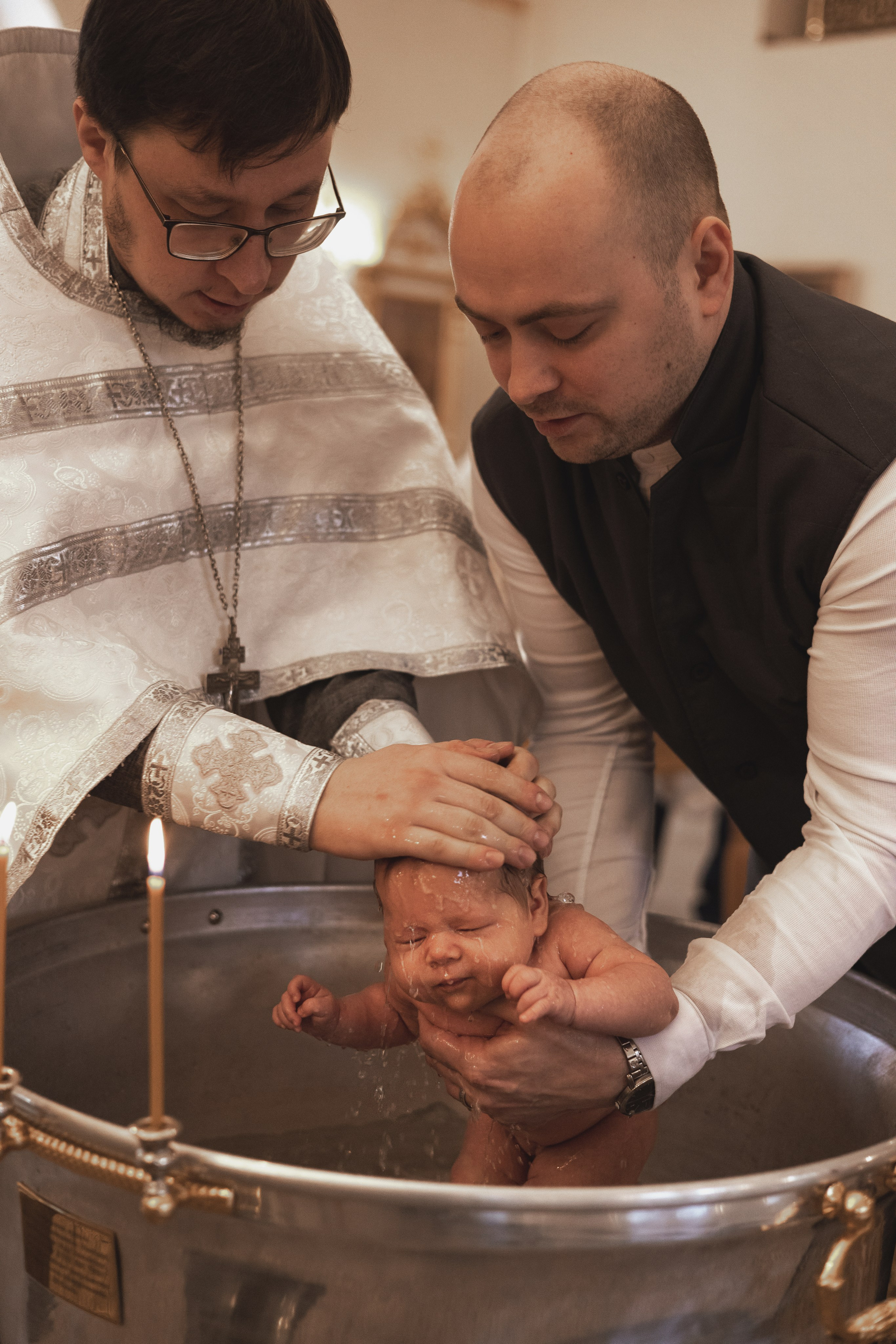 Съемка Таинство Крещения. Фотограф новорожденных Воронеж