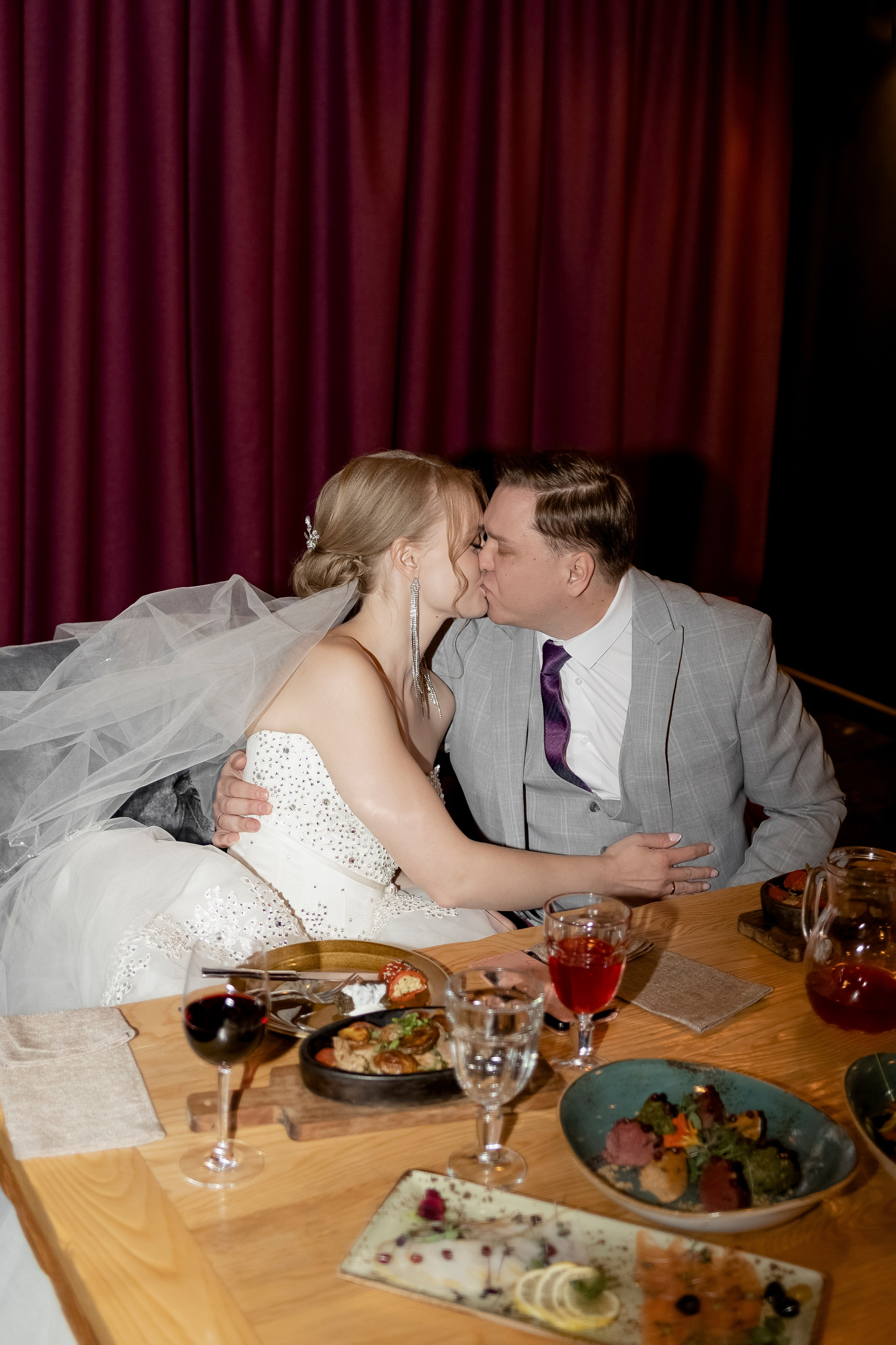 Репортаж свадебного вечера. Свадебный фотограф Александра Попова