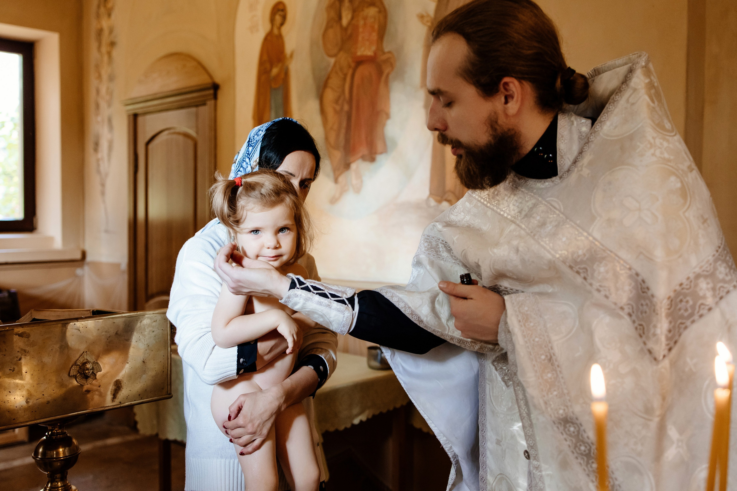 Крещение Теодоры. Свадебный и семейный фотограф Екатерина Иванова