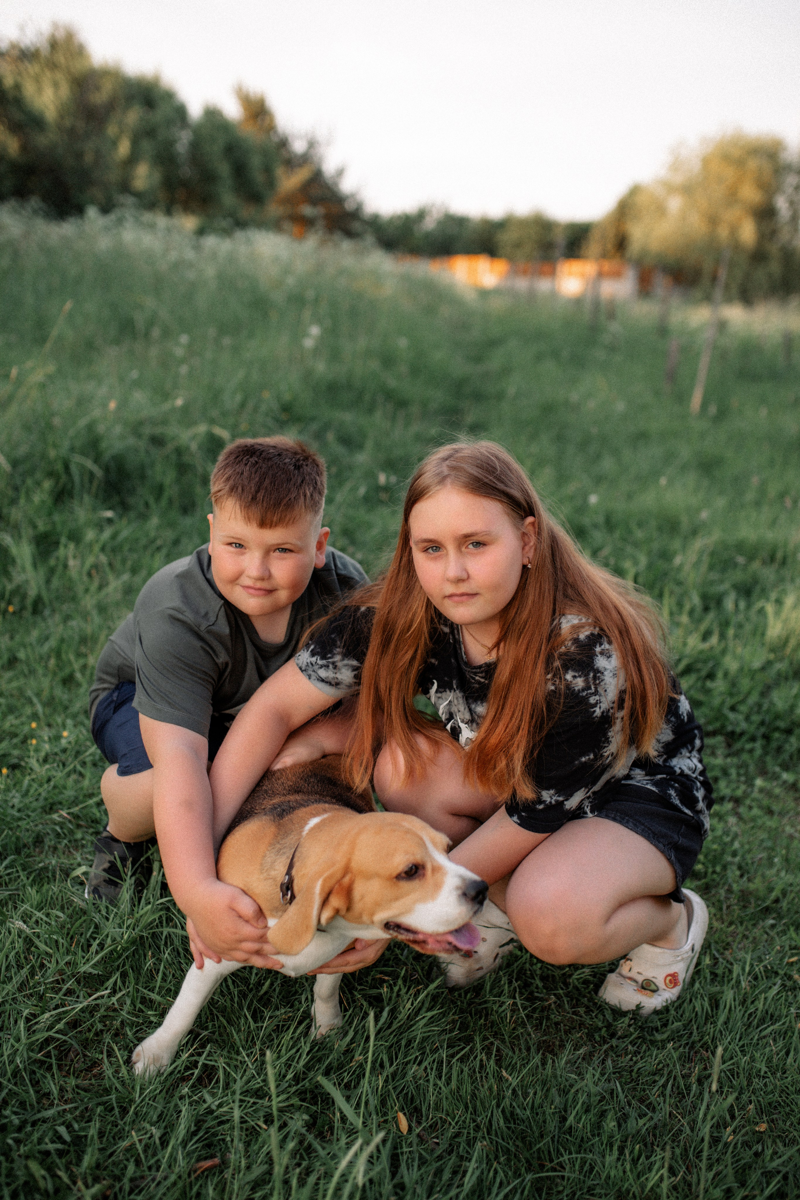 Ира с семьёй