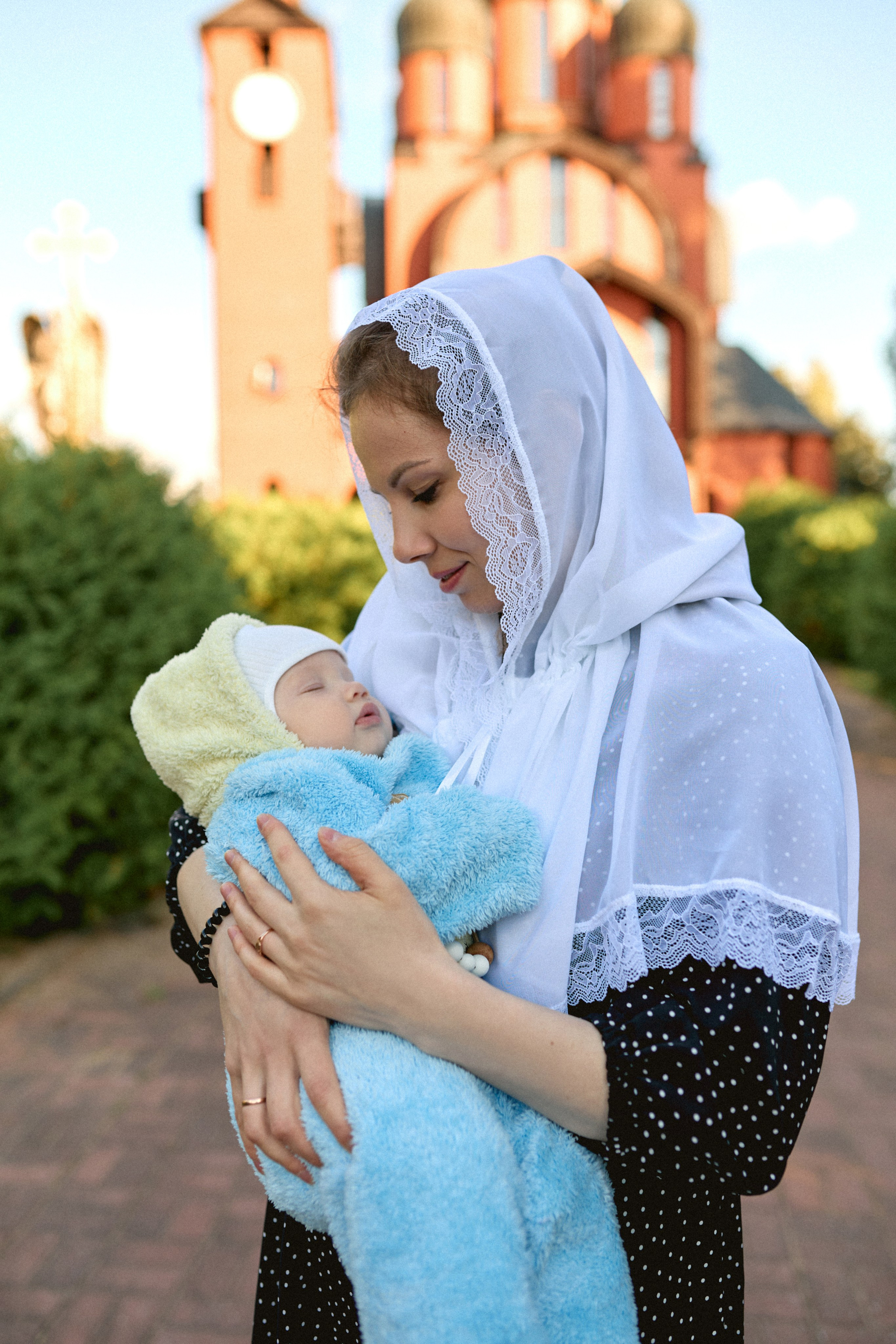 Крещение Кирилла. Сестры Карабаза. Фотографы и ретушеры в Москве и Санкт-Петербурге