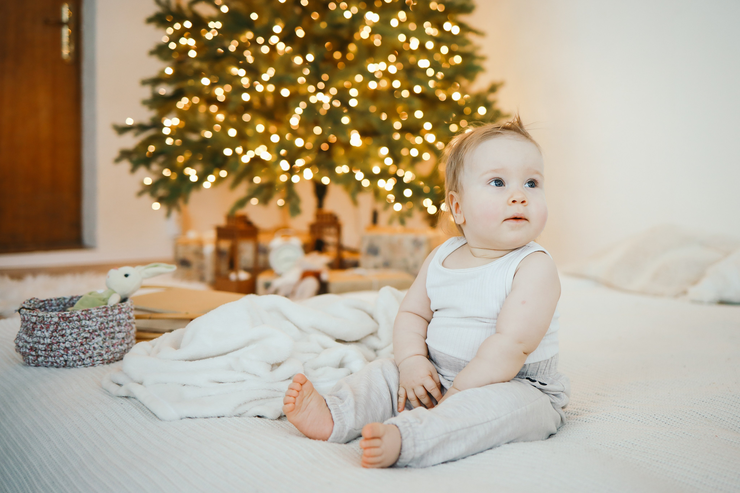 Первый Новый год. Семейный фотограф в Москве Ольга Комарова