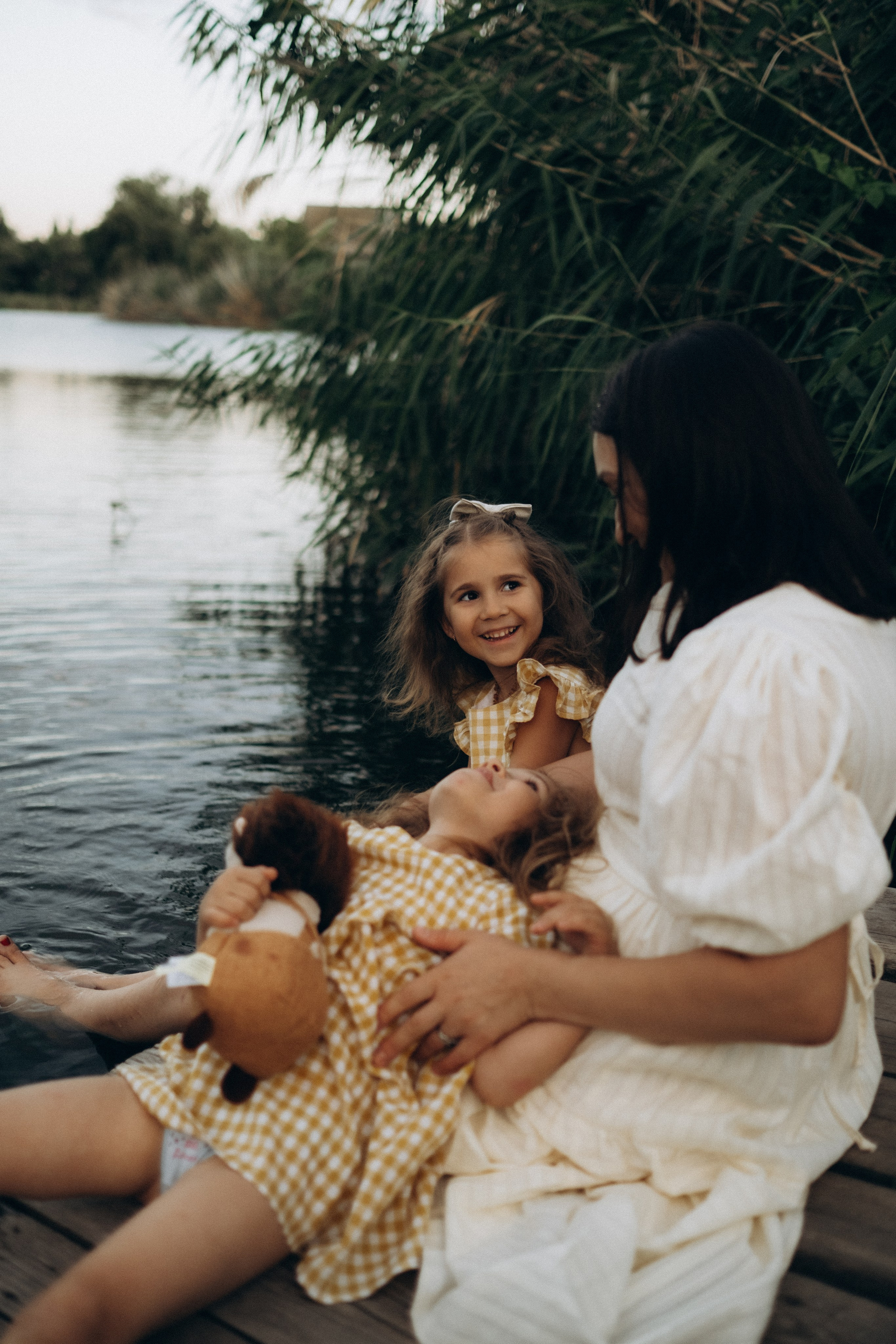 Семейная история на озере Сарпа. Фотограф в Москве Ольга Елоева