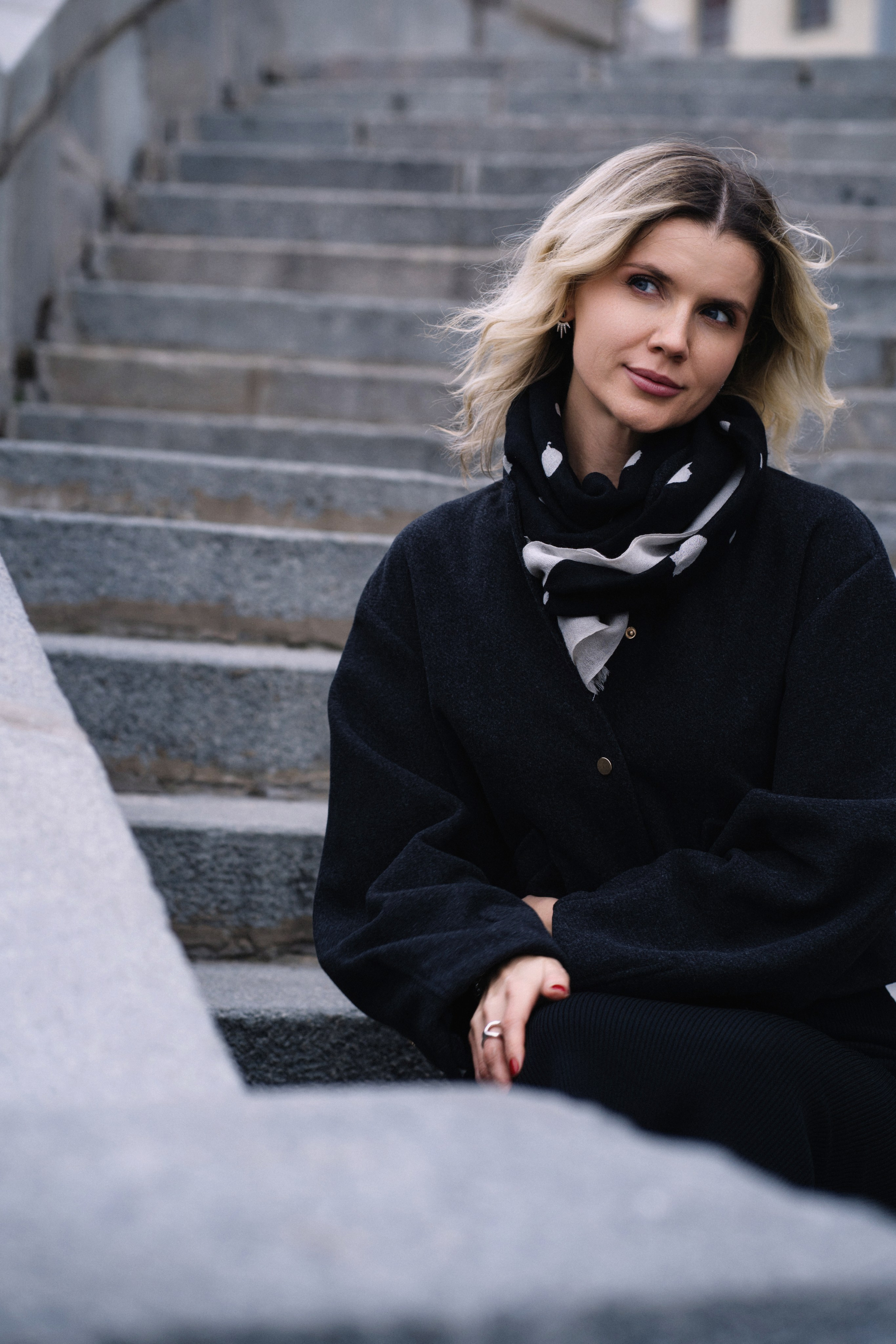 Марина, город, осень. Фотограф Линина Анна