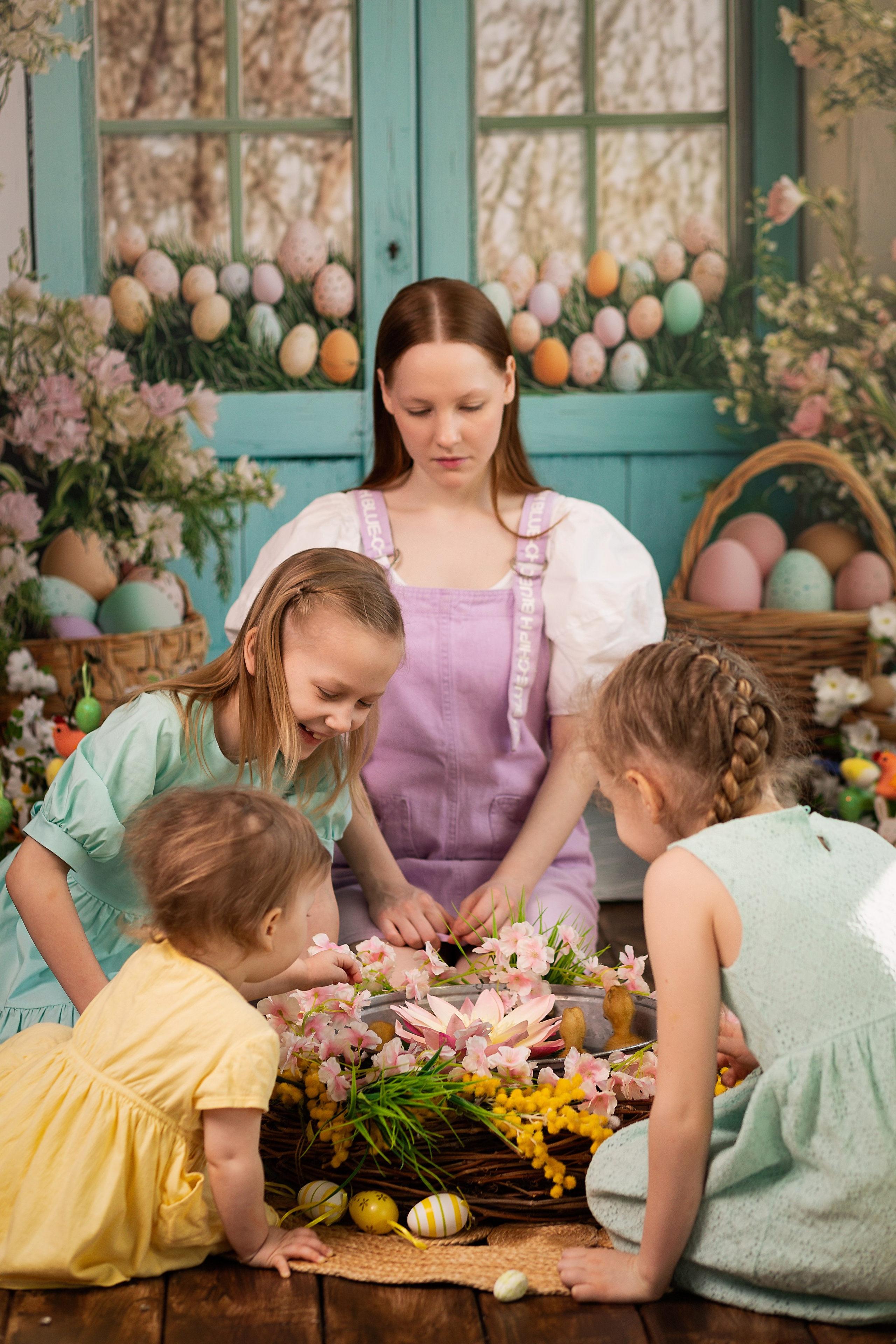 Фотопроект Пасхальный с кроликами. ФОТОГРАФ НА ГОДИК, БЕРЕМЕННОСТИ, НОВОРОЖДЕННЫХ, КРЕЩЕНИЯ МОСКВА