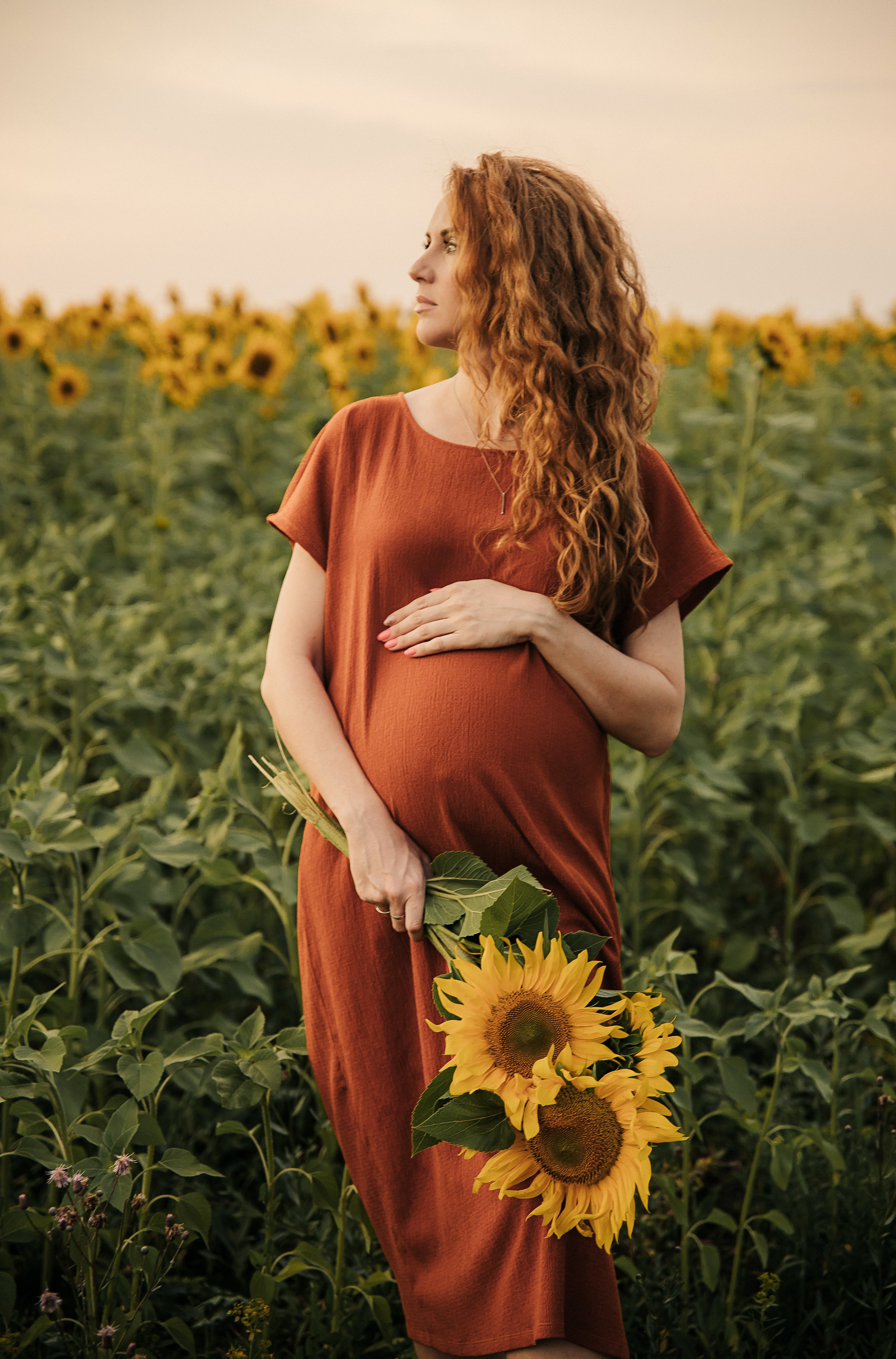 Лена и подсолнухи. Семейный и свадебный фотограф в Челябинске Юлия Софьина
