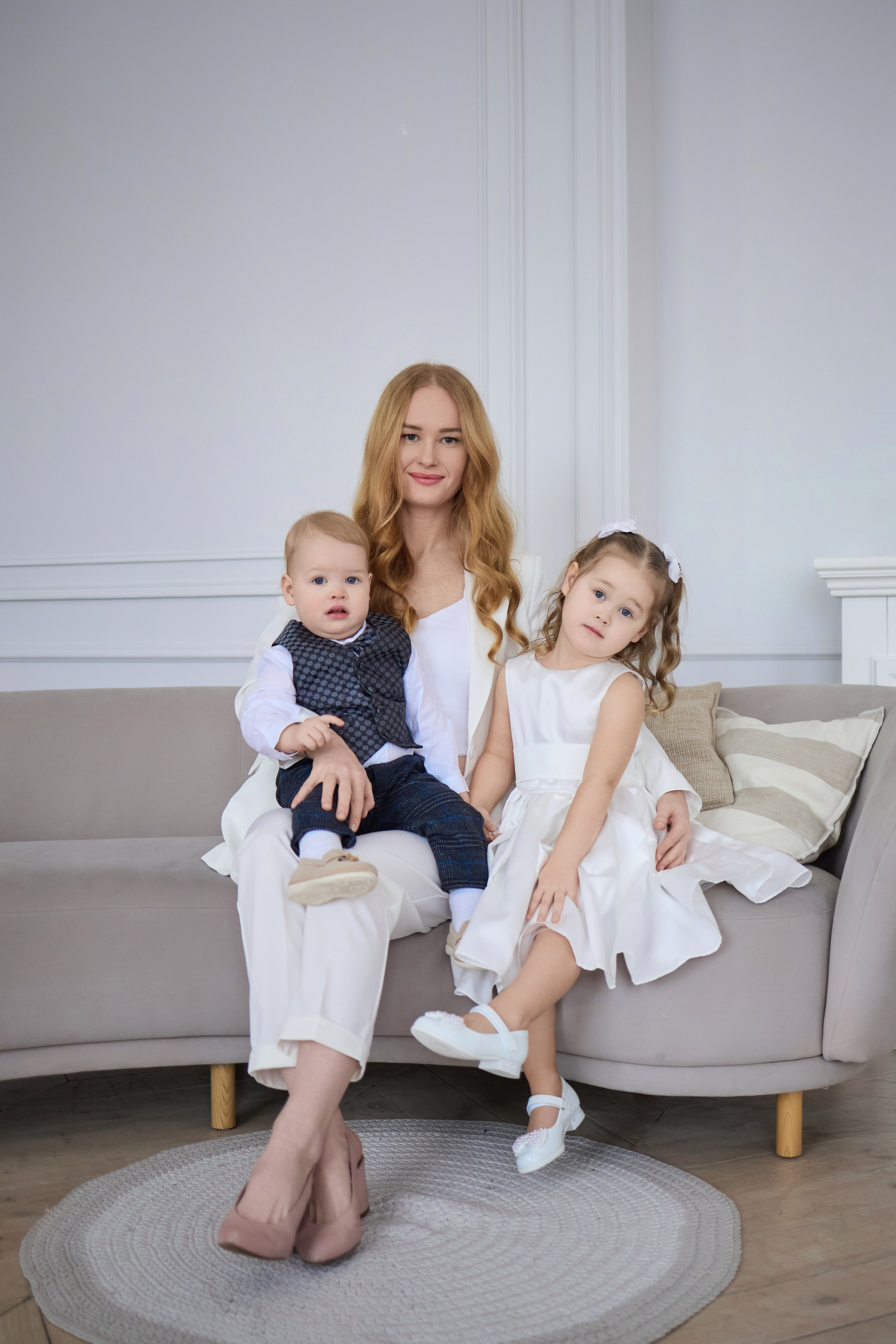 Людмила и её семья. Фотограф Настя Че