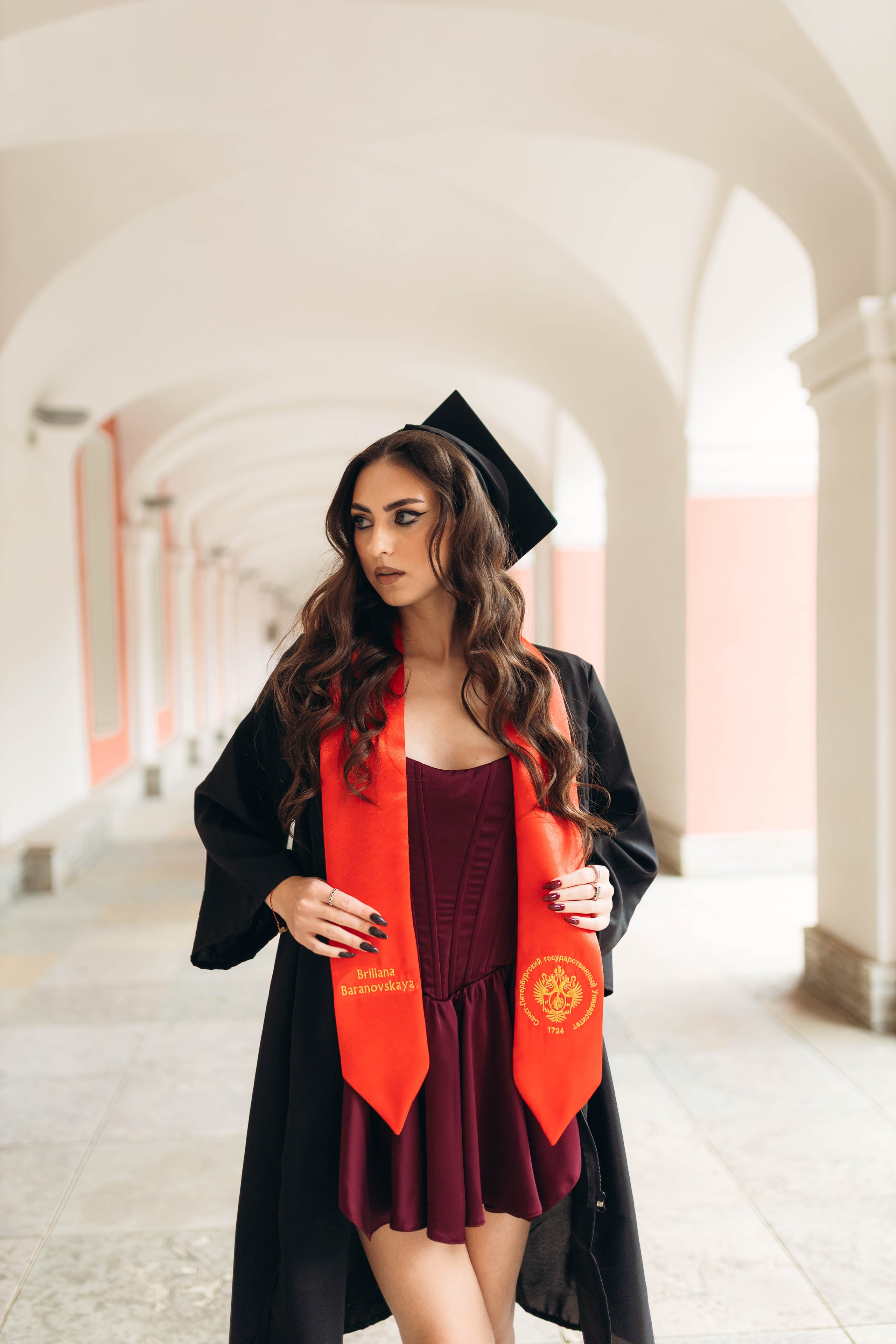 Съемка в университете. Фотограф в Санкт-Петербурге Полина