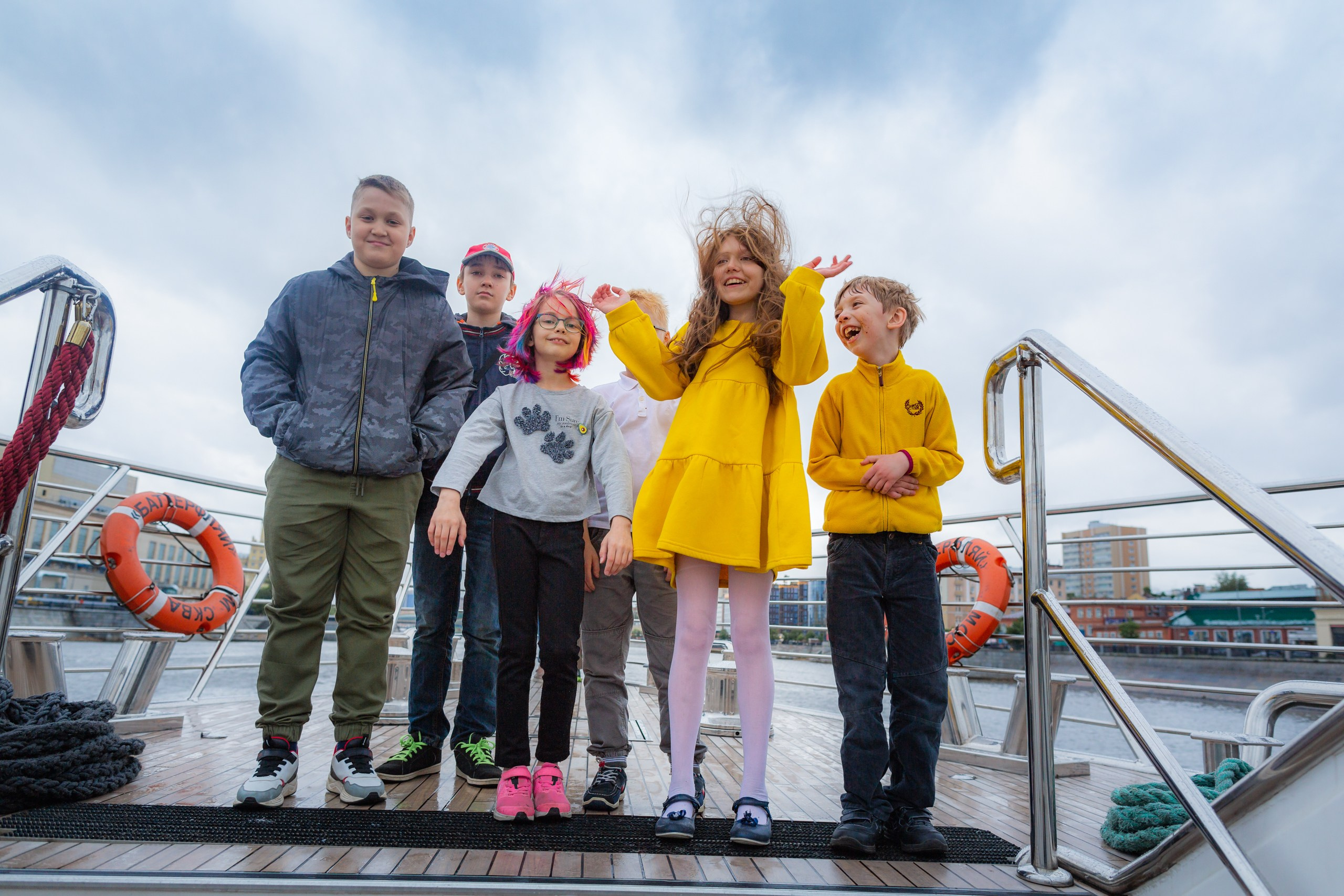 Выпускной на теплоходе. 4 класс