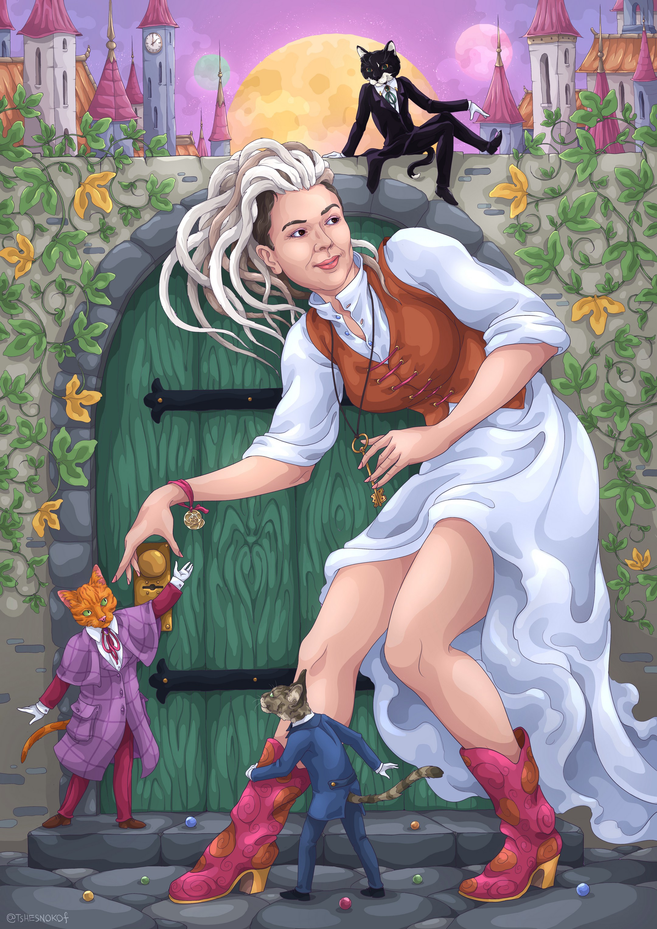 Цвет из иных миров. Художник-иллюстратор в Астане, Казахстан алексей Чесноков