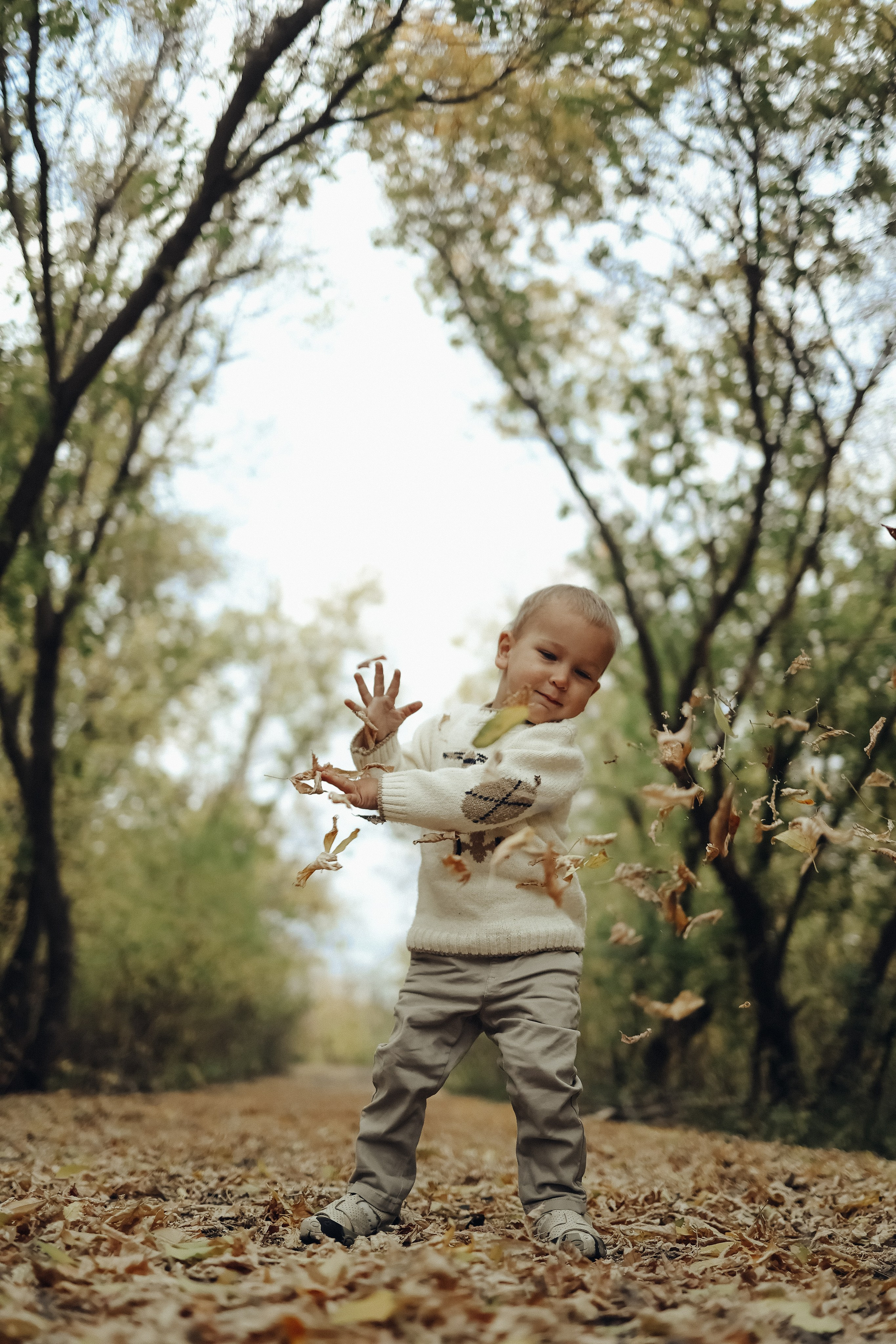 Семейная прогулочная съёмка. Фотограф в Астане Элина Багинская