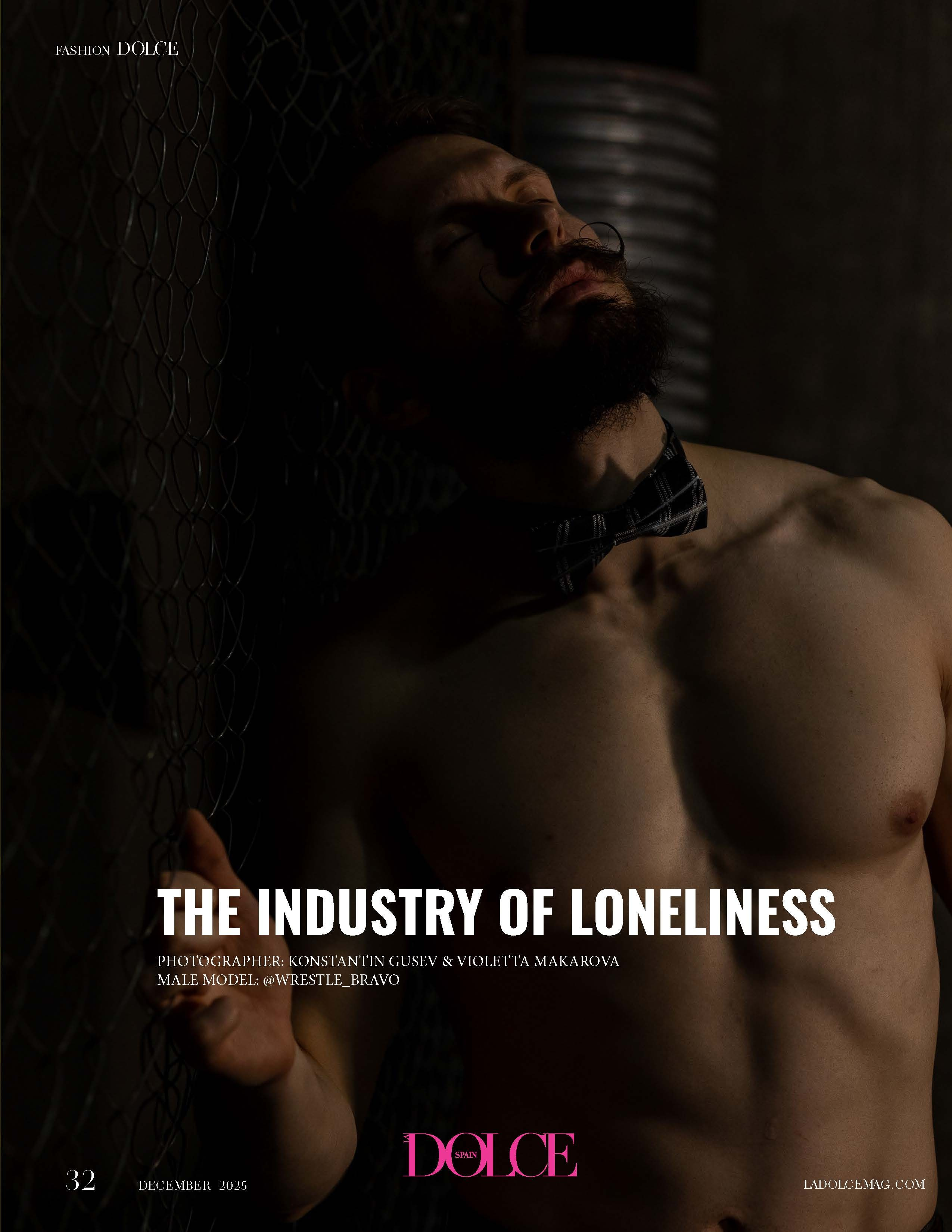 Мужской портрет. Публикация в GMARO Magazine и DOLCE