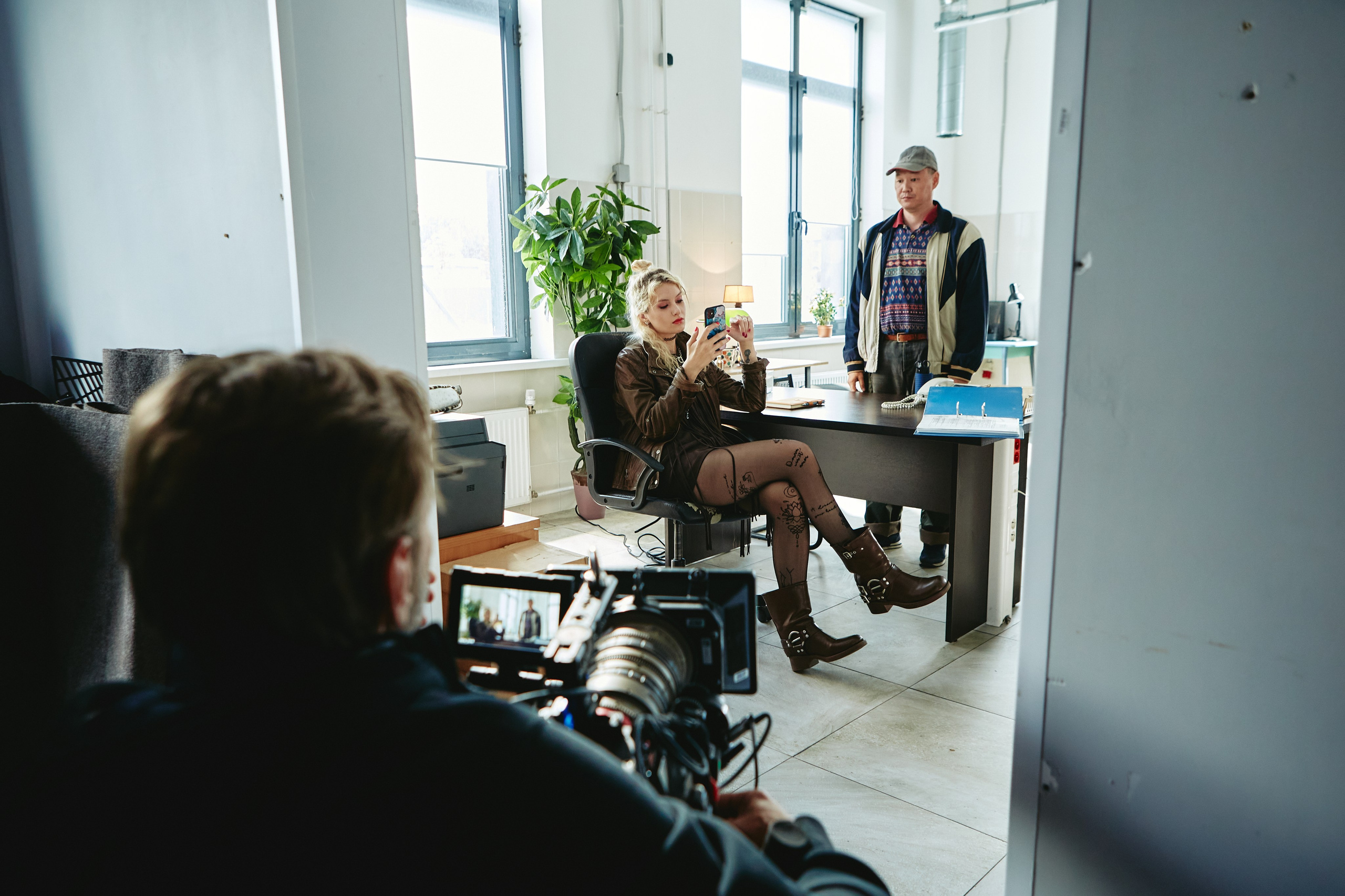 Backstage. Visual artist Konstantin KoT