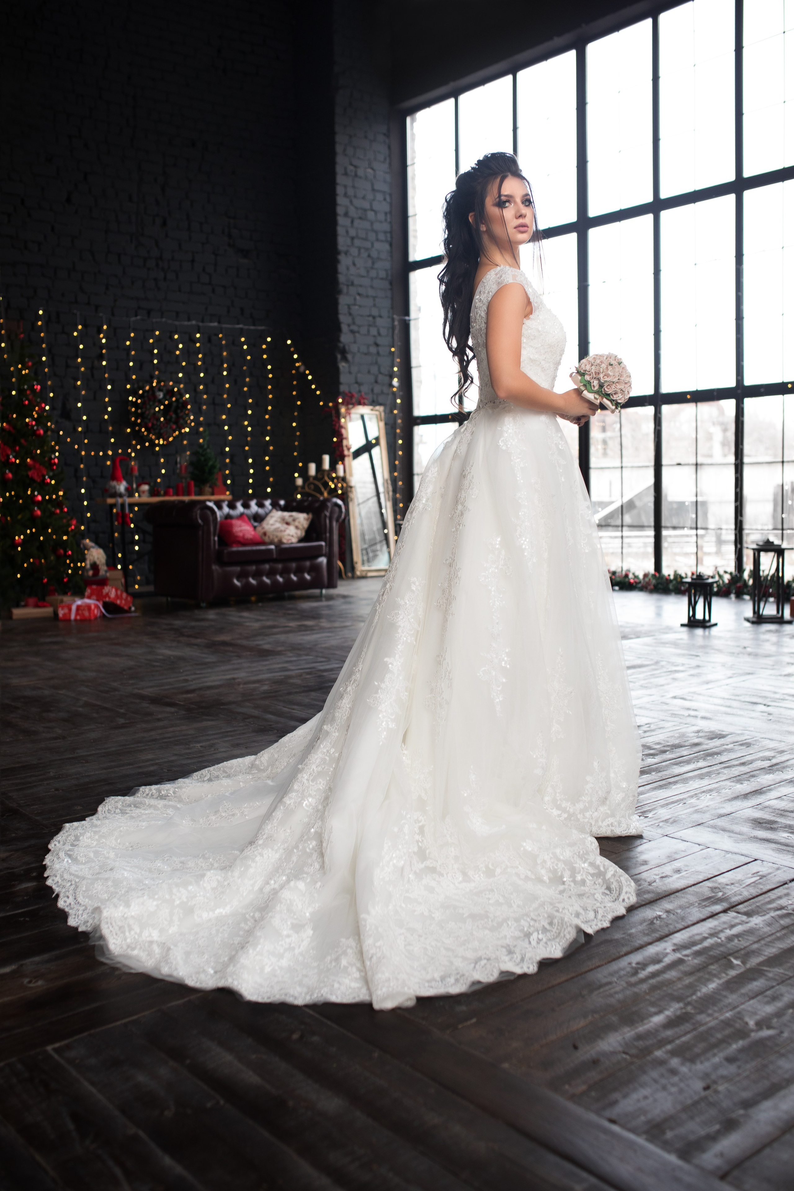 Студийная съемка с Кристиной в интерьере для «себя»