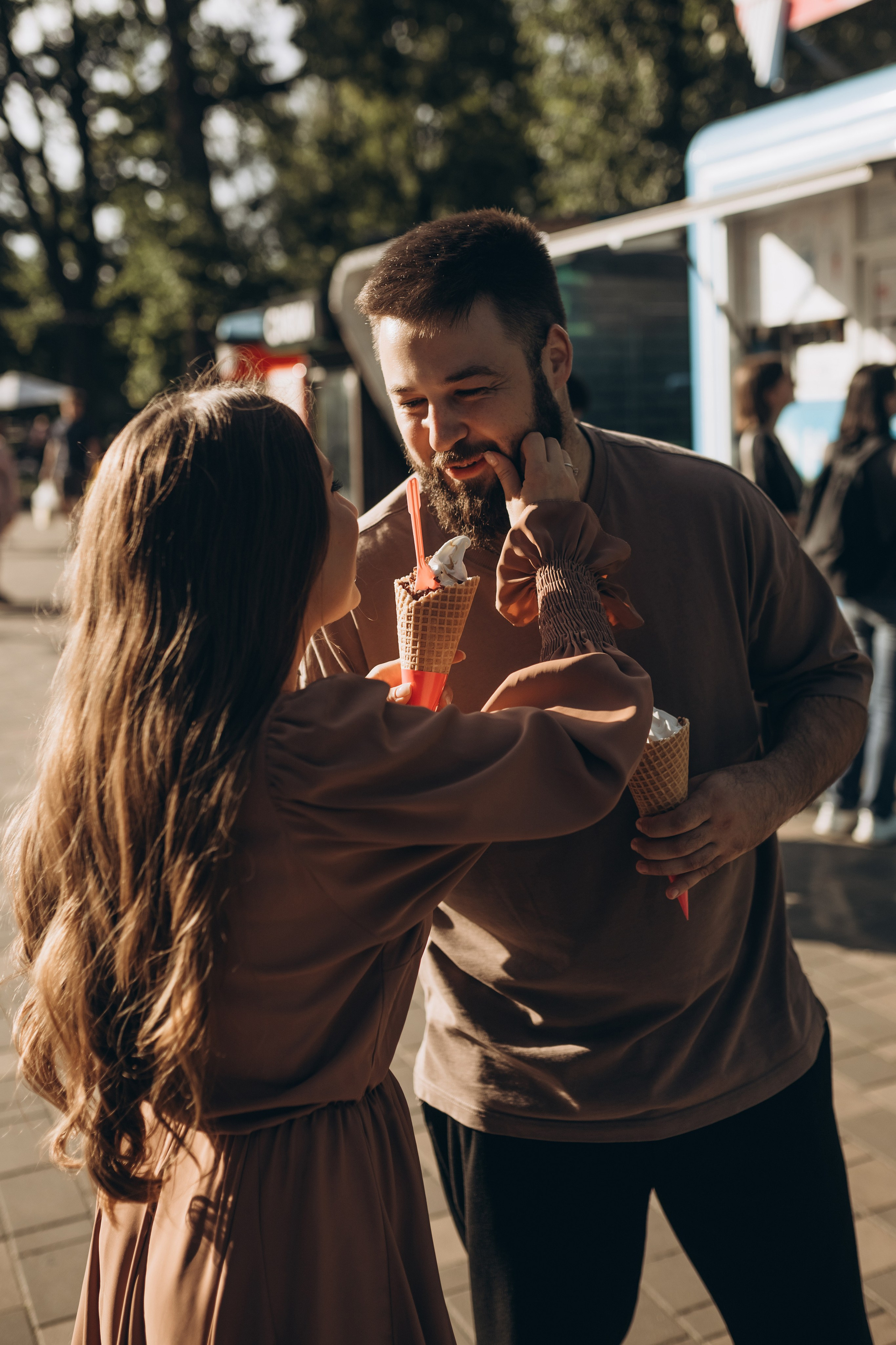 Дмитрий и Оксана с предсвадебной историей. Семейный фотограф в Брянске Зурилина Екатерина