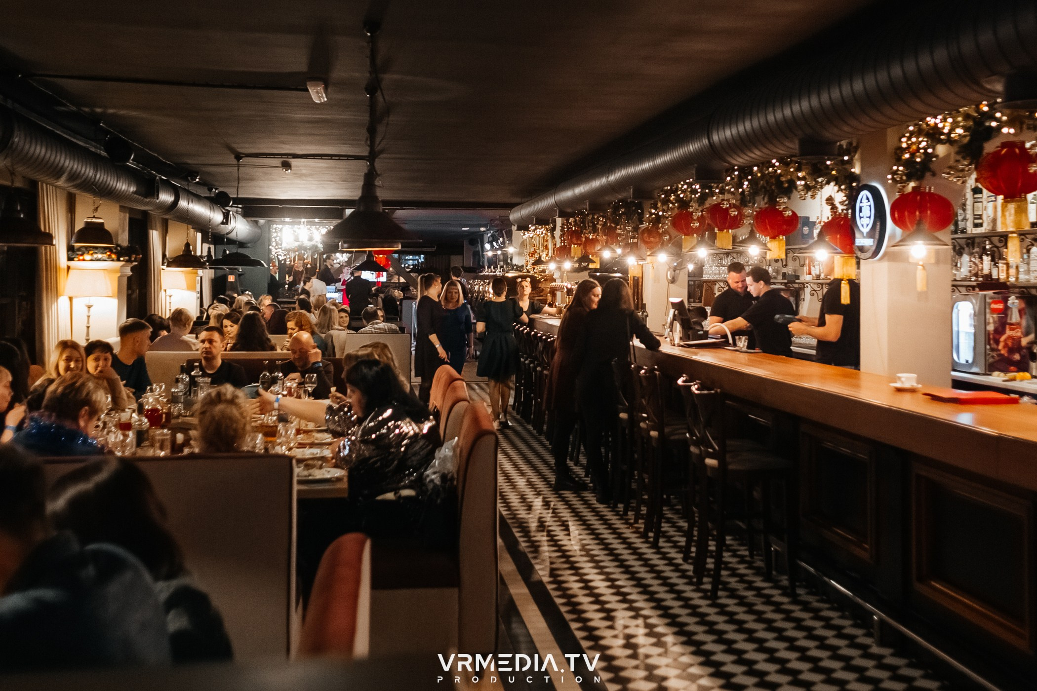 Новогодний вечер в ресторане «Мюнхен»