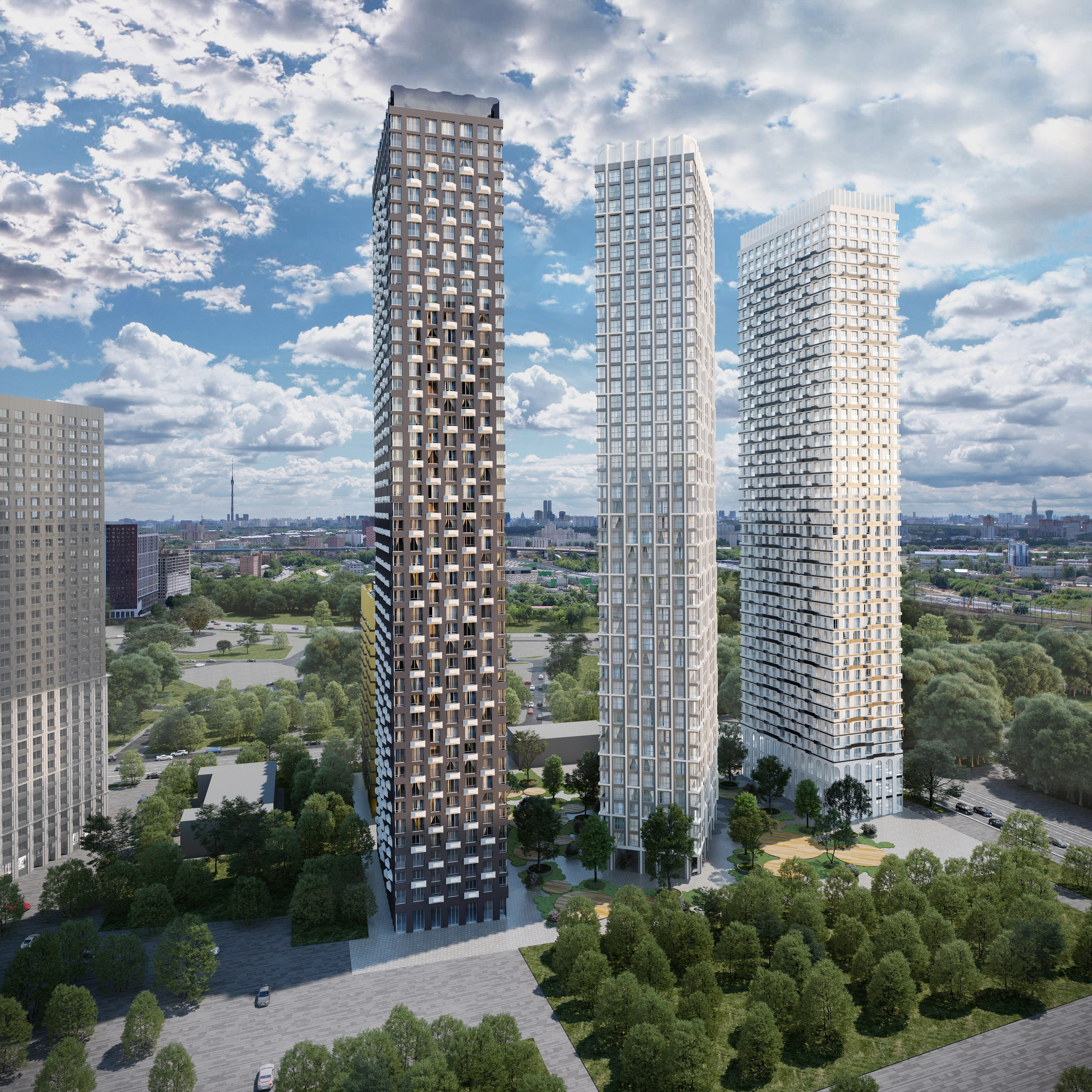 Жилой комплекс. Иван Ваганов. Портфолио