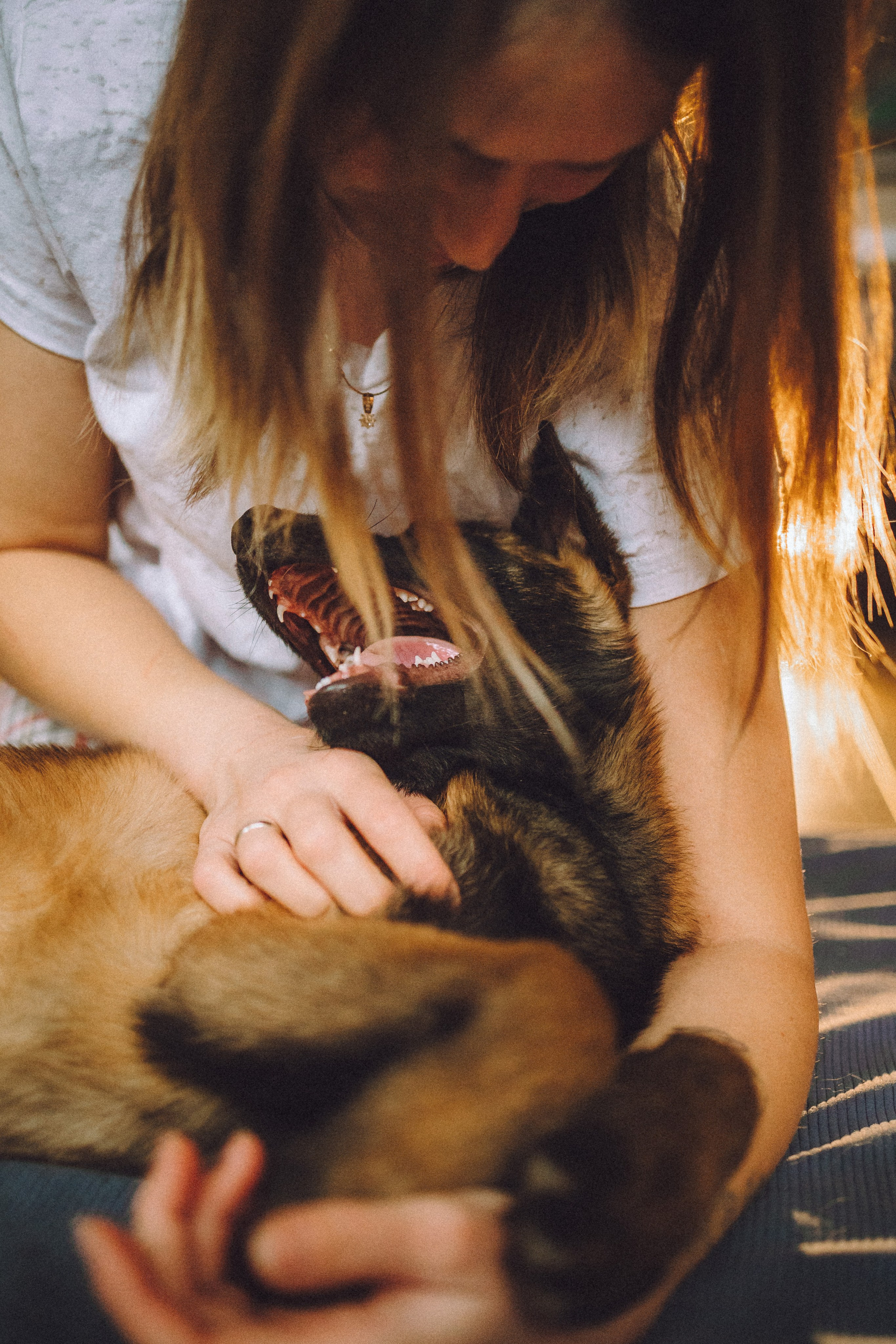 Ира, Андрей, Бэлла и Панда