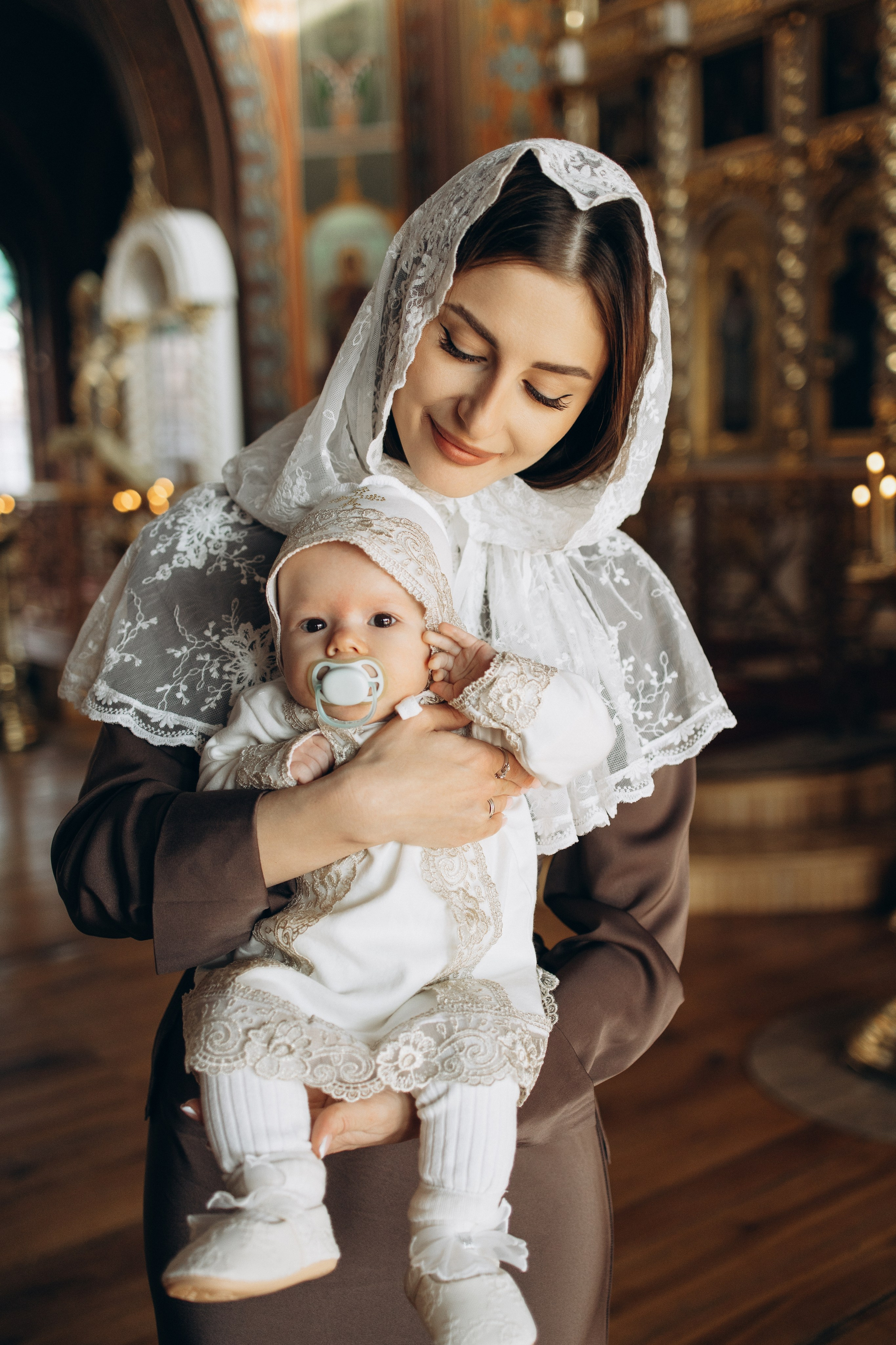 Крещение Аврелии. Самый теплый фотограф в Краснодаре Рябоконь Ксения