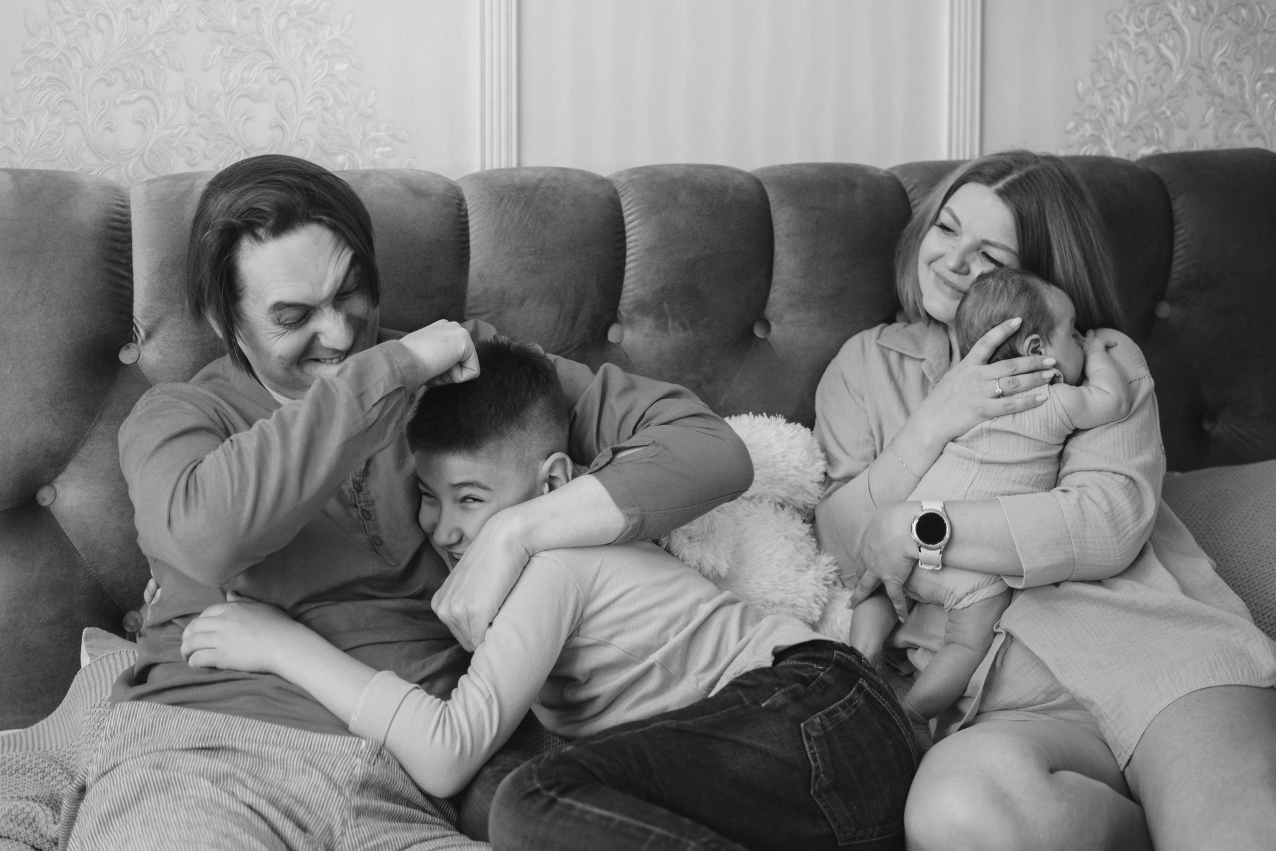 Демид и семья. Семейный фотограф Ольга Мишустина в Самаре