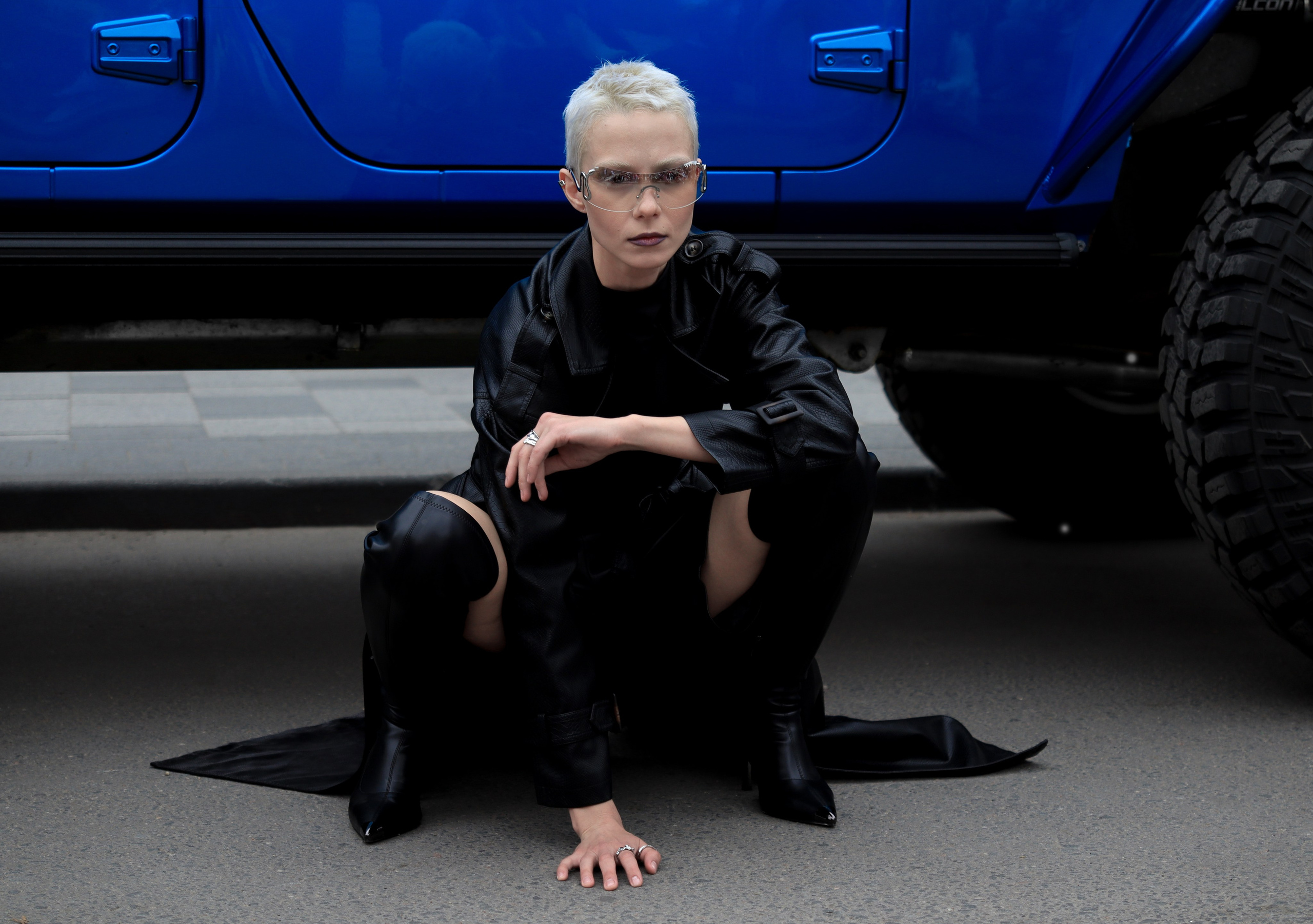 Photography at Moscow like Matrix style