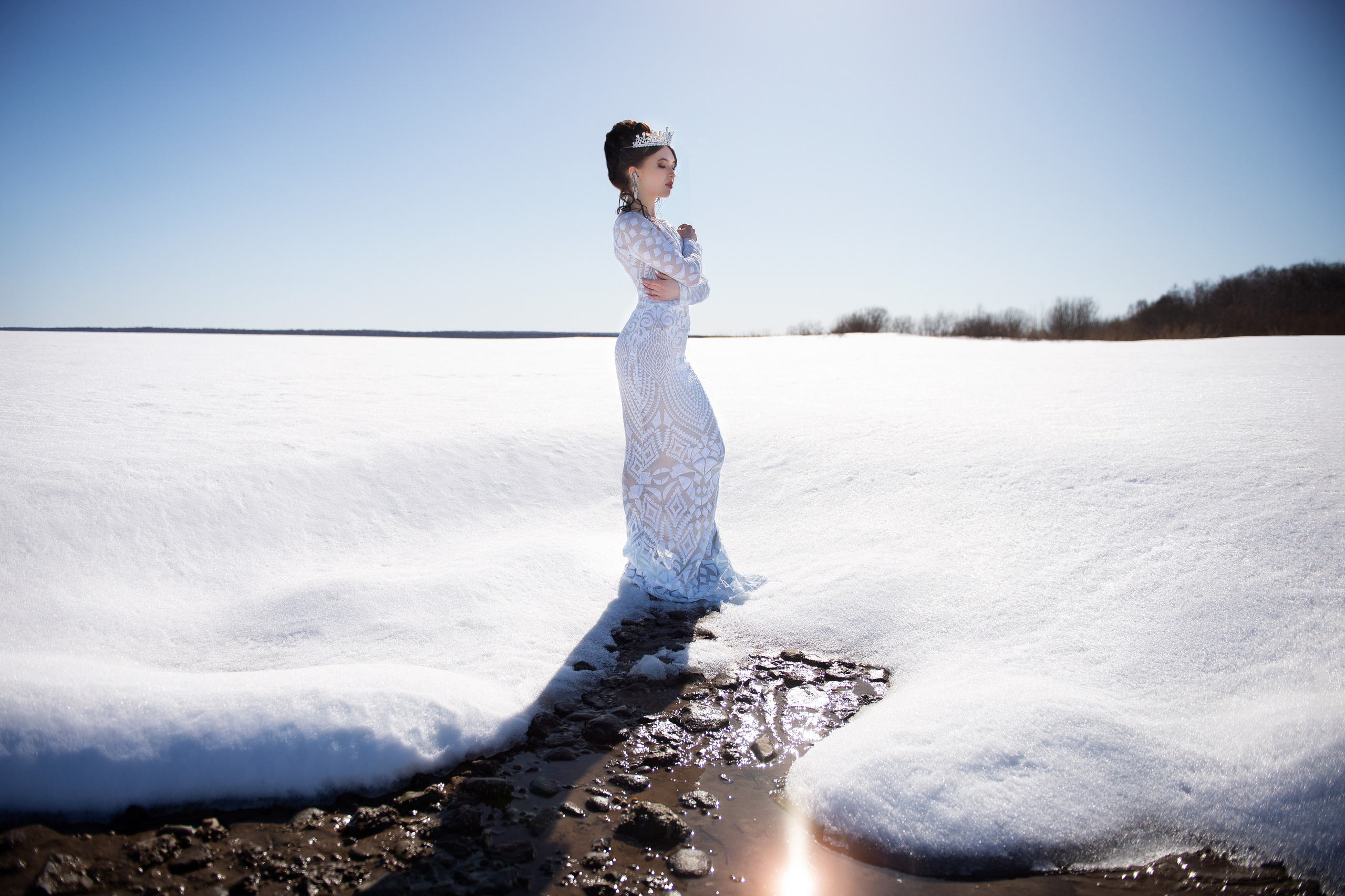 Снежная королева. Творческий фотограф Вологда
