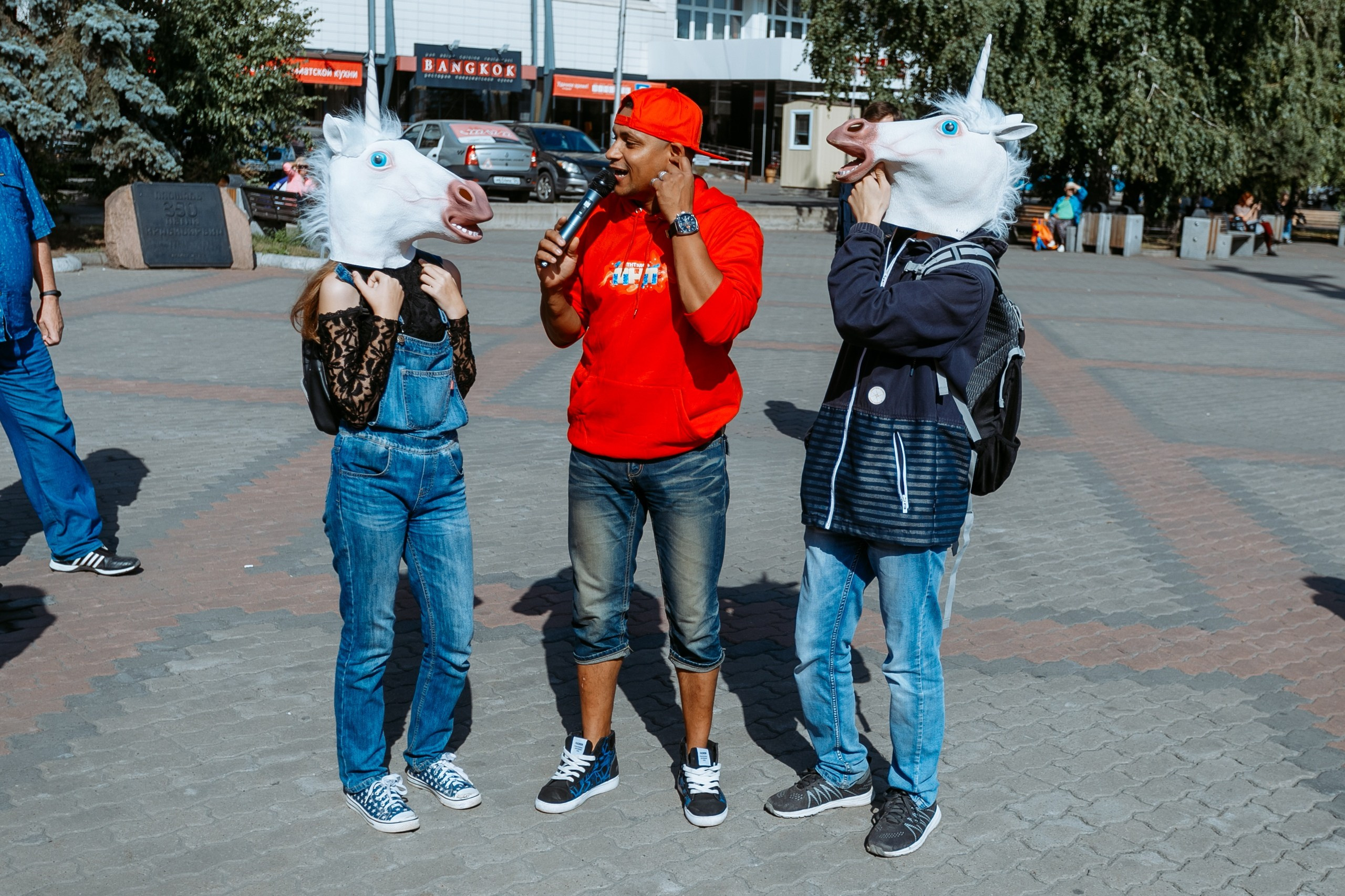 Попади на ТНТ @ Театральная площадь. Репортажный фотограф Максим Полянский. Москва, Санкт-Петербург, Красноярск