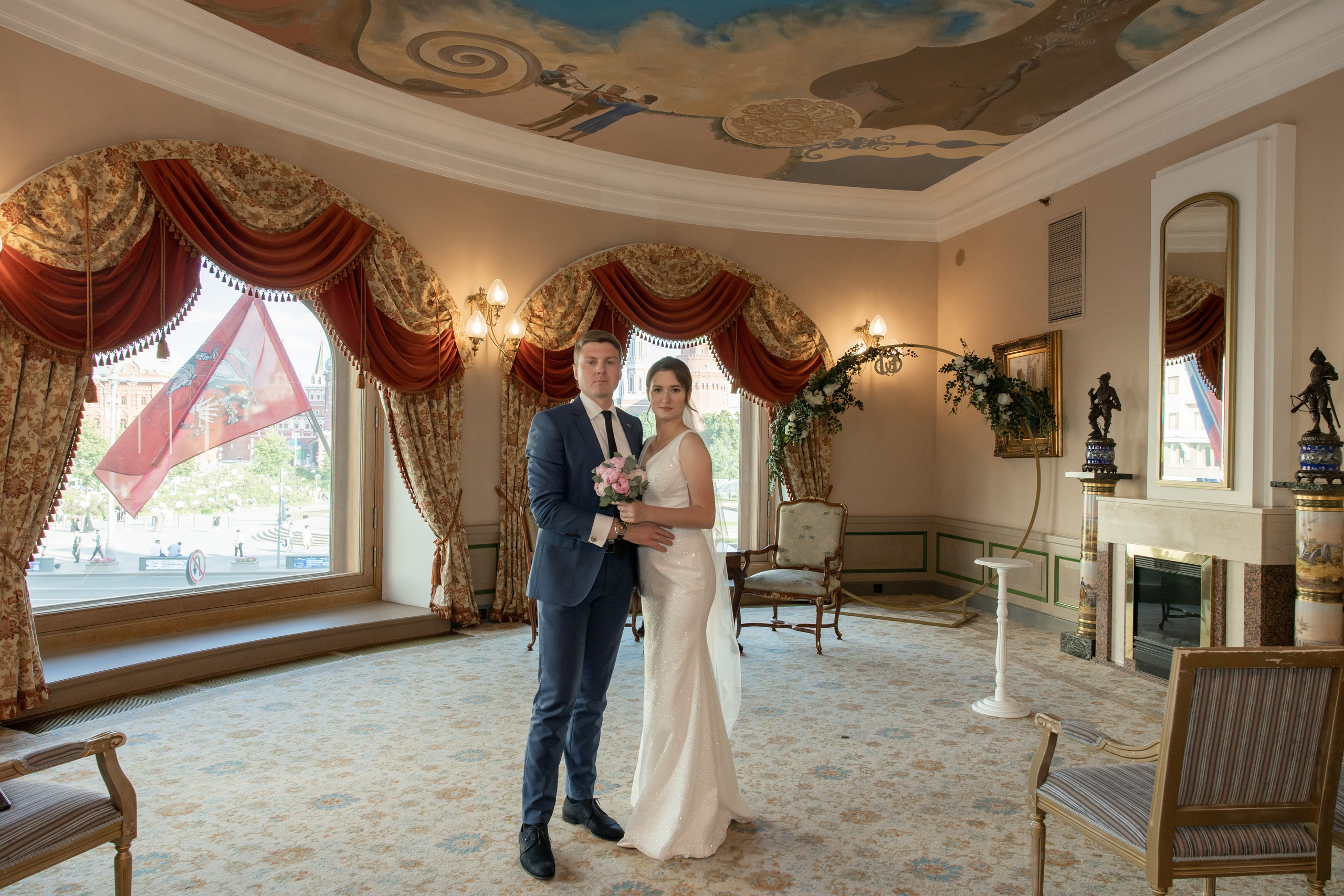 Татьяна и Антон, отель «Националь». Свадебный и репортажный фотограф (Москва, Королев и другие)
