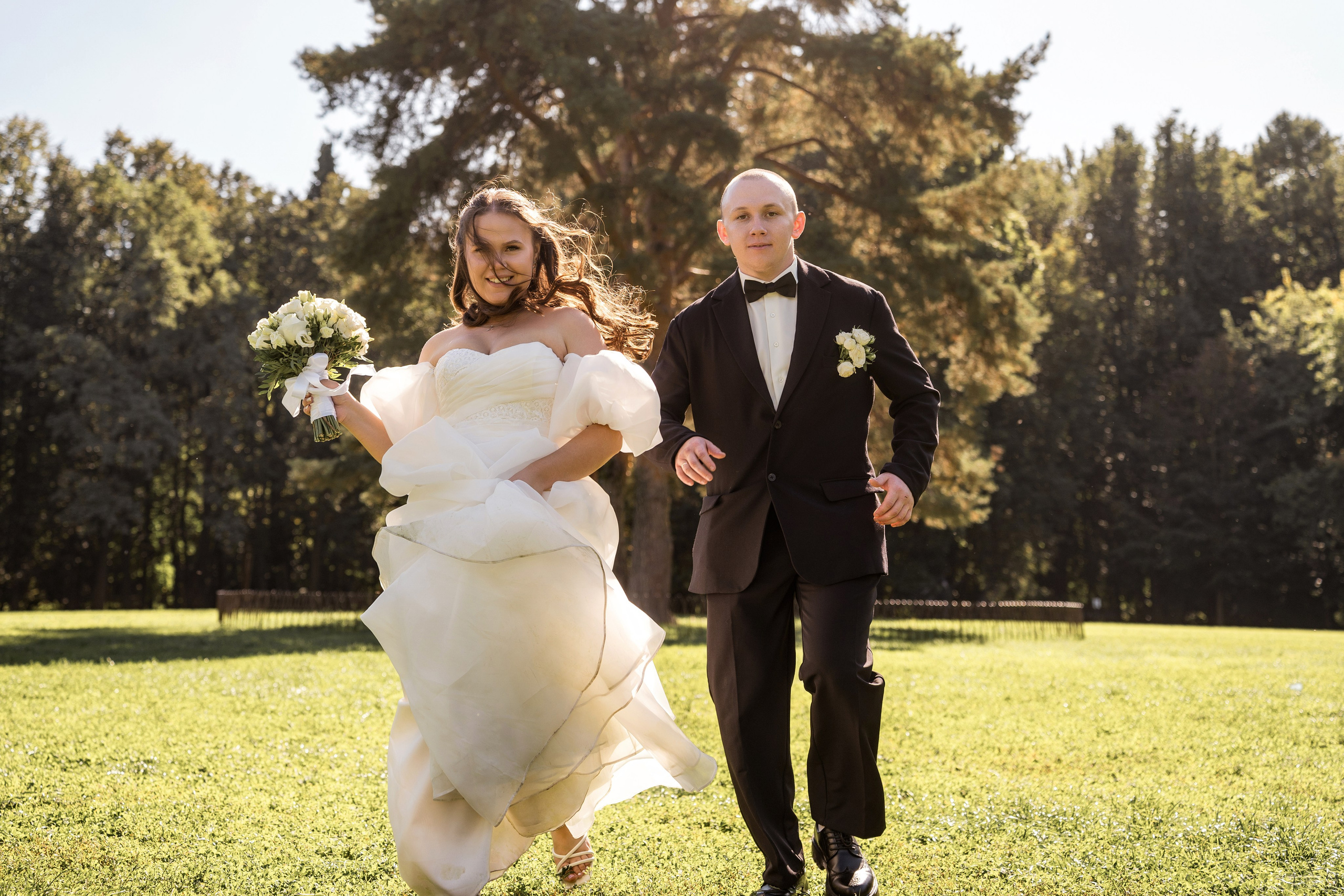 Елизавета и Артем. ЗАГС и прогулка. Фотограф и видеограф в Москве и Московской области Мария Вишня