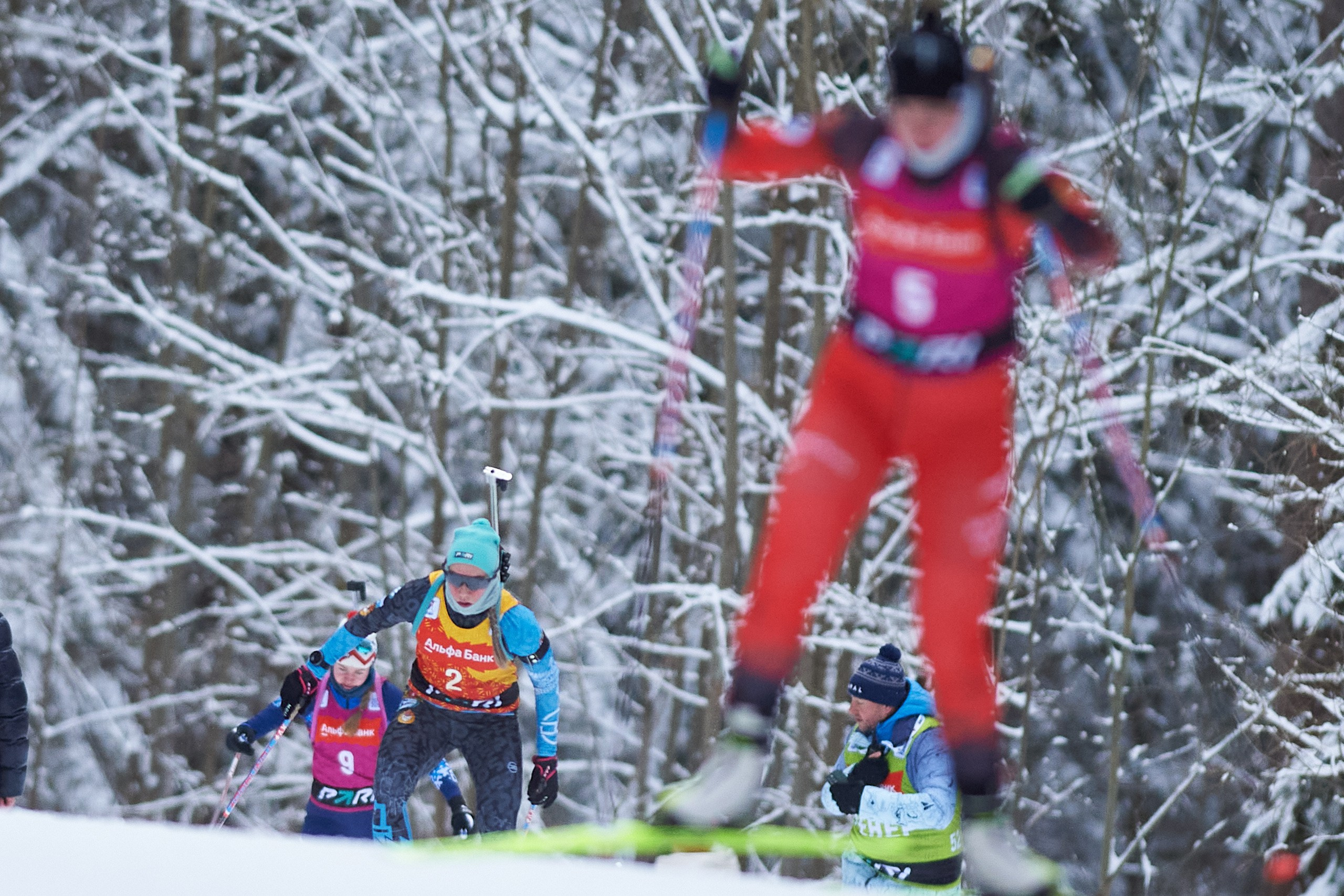 Биатлон. Чемпионат России — 2024/2025, 3-й этап, Ижевск. Ижевская винтовка. Спортивный репортажный фотограф в Ижевске Сергей Мерзляков