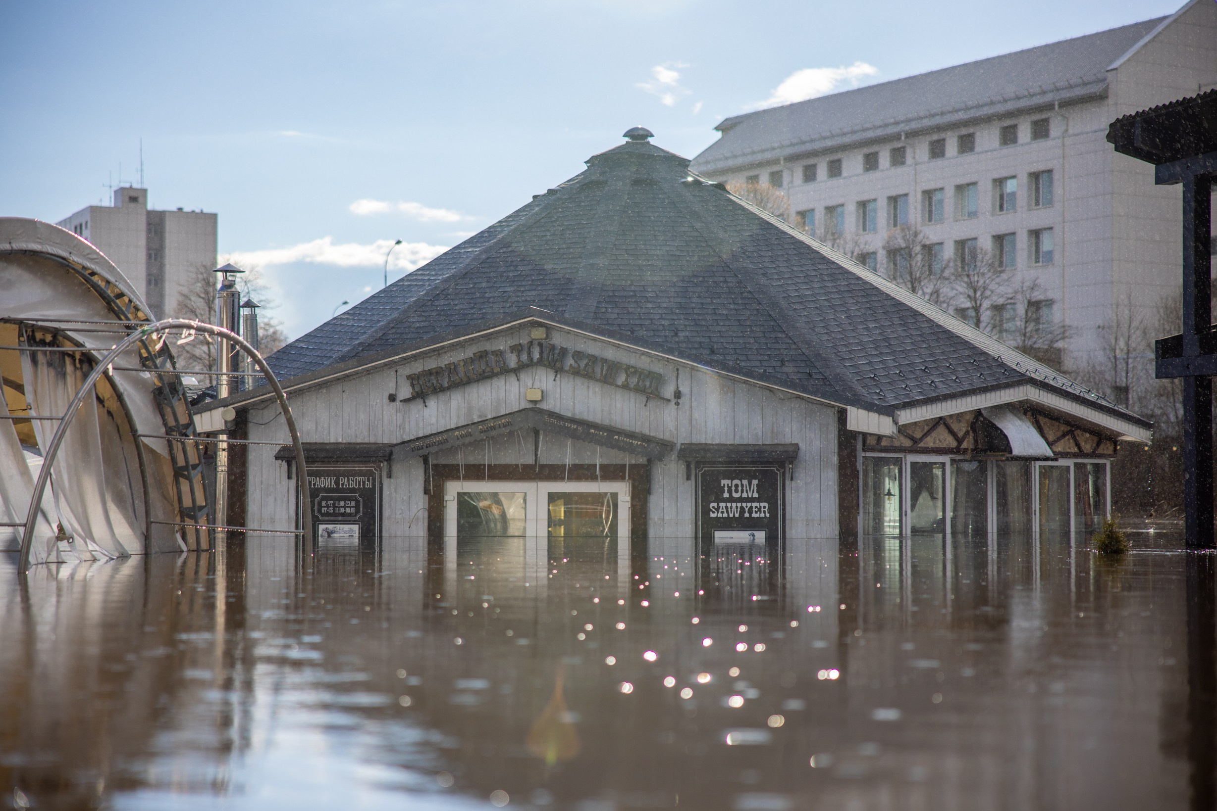 Паводок на Оке. Фотограф в Туле Крупский АнДРей. Фотостудия «КАДР71» в Туле