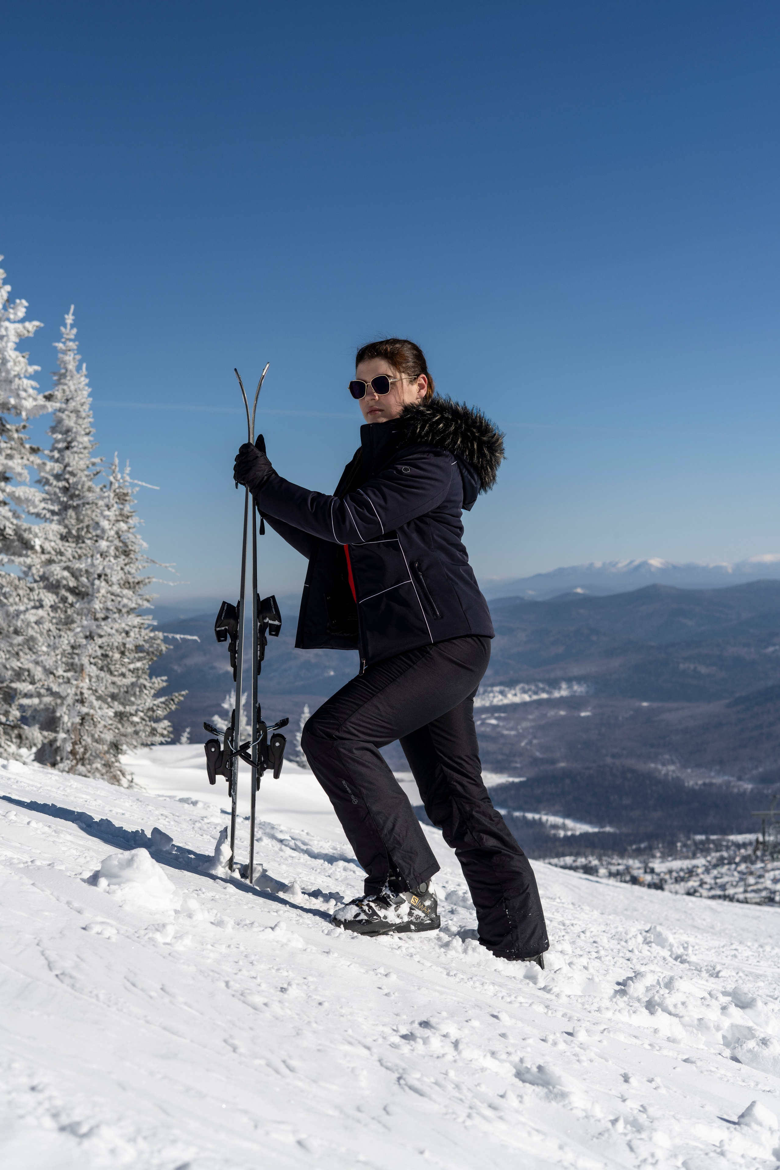 Фотосессия на вершине. Анастасия Паршукова — фотограф Шерегеш Новосибирск