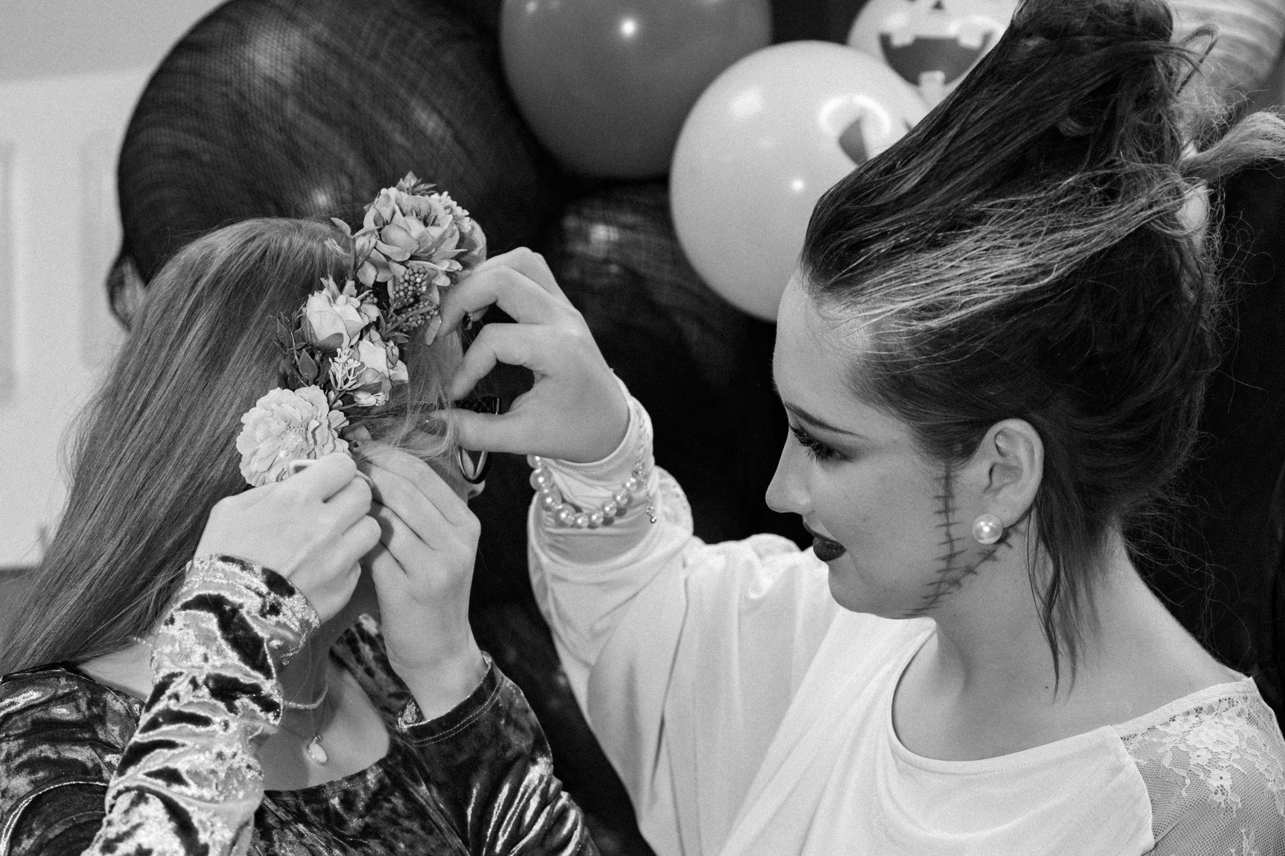 Хеллоуин в школе. Фотограф/видеограф в Санкт-Петербурге Динара Гольдина