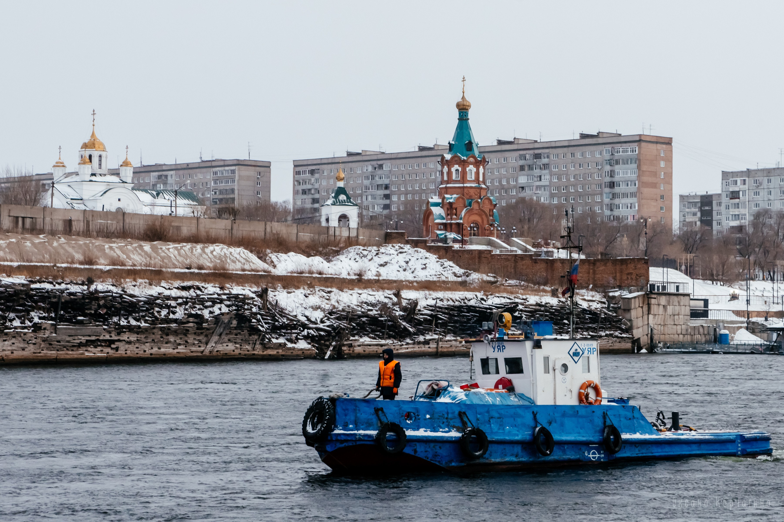Судоремонтный центр. Фотограф в Красноярске Оксана Корчагина