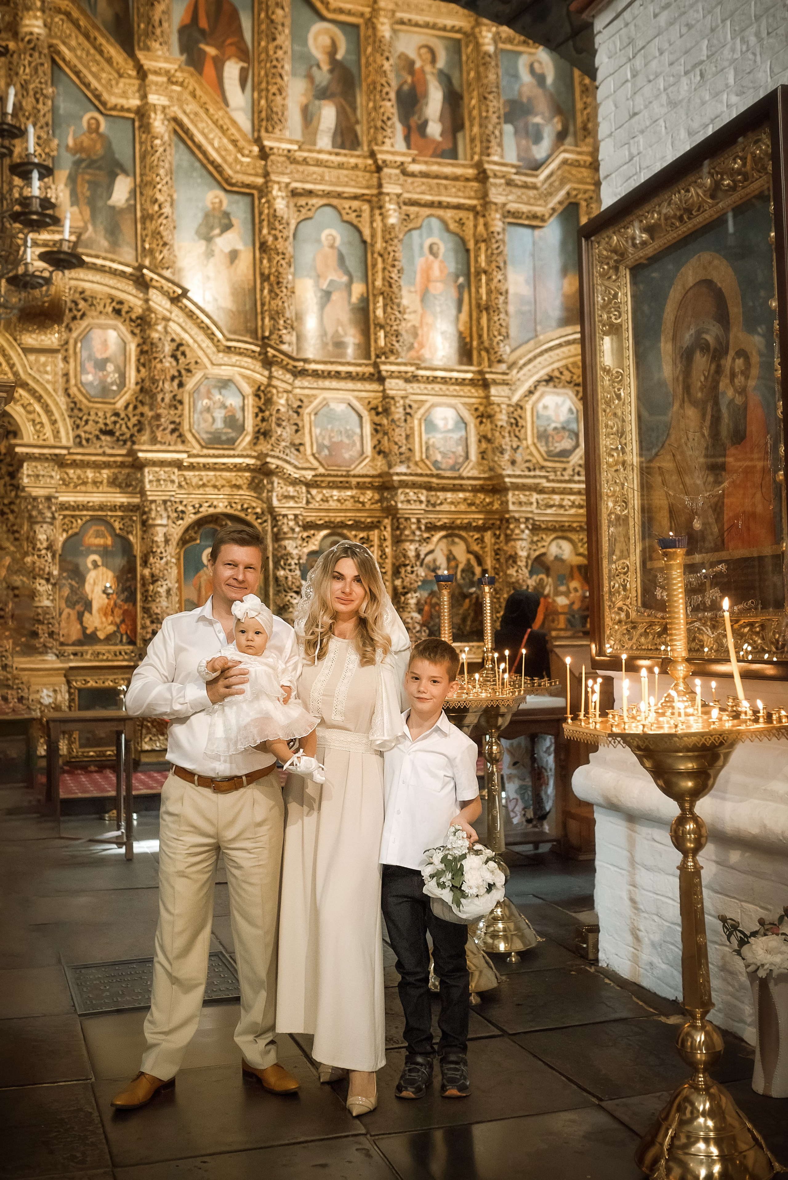 Крещение Софии в Воскресенском соборе. Семейный фотограф в Ростове-на-Дону Татьяна Литвинова