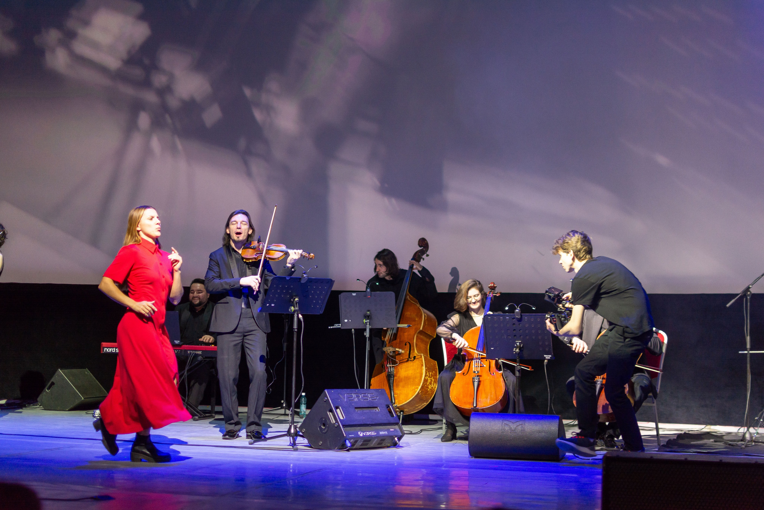 Концерт оркестра Cinematica. Репортажный фотограф в Новосибирске