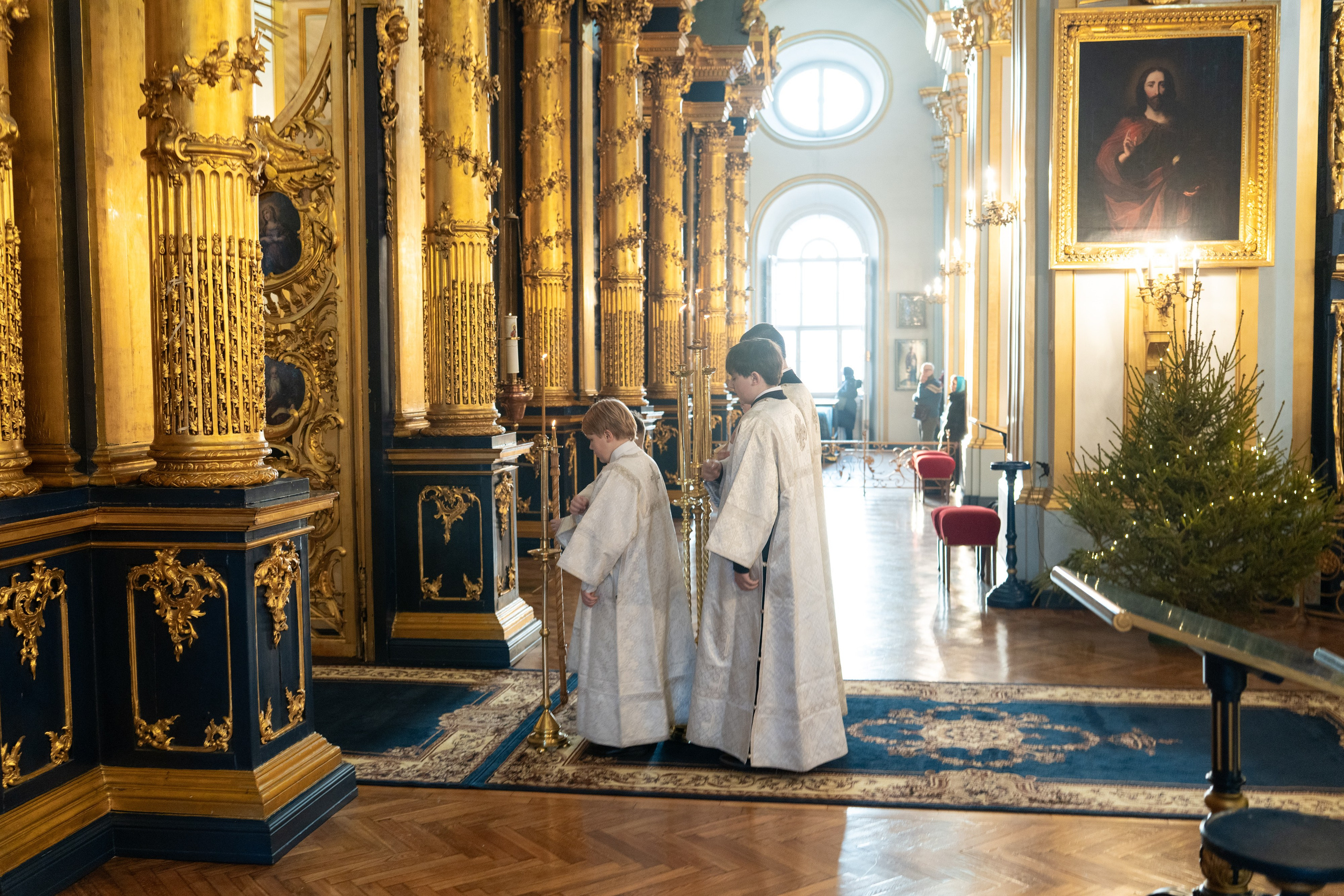Неделя 33-я по Пятидесятнице, по Богоявлении. Попразднство Богоявления. Мученицы Татианы Римской. НИКОЛО-БОГОЯВЛЕНСКИЙ МОРСКОЙ СОБОР