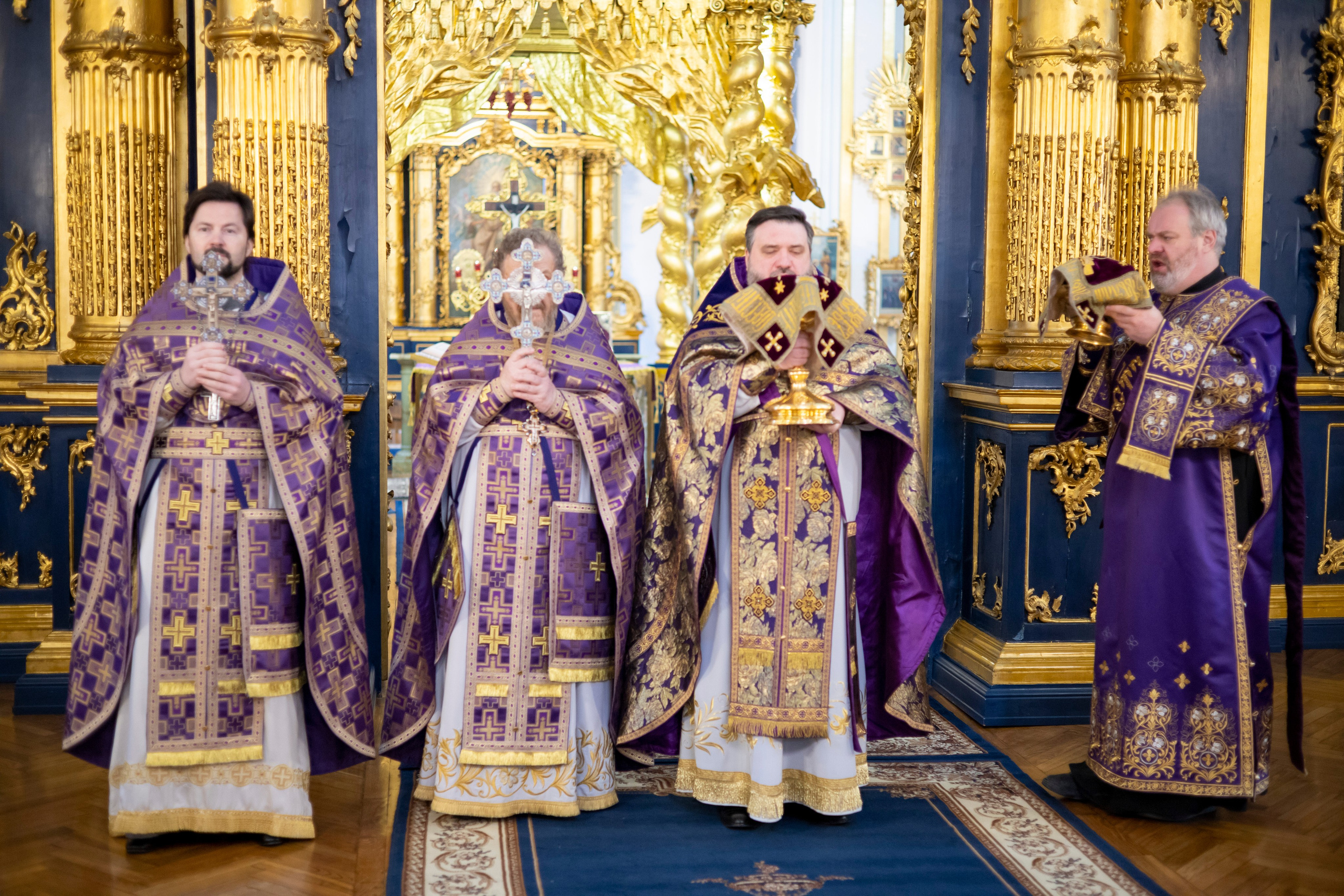 ЗАГОВЕНЬЕ НА ВЕЛИКИЙ ПОСТ. ПРОЩЕНОЕ ВОСКРЕСЕНЬЕ. НИКОЛО-БОГОЯВЛЕНСКИЙ МОРСКОЙ СОБОР