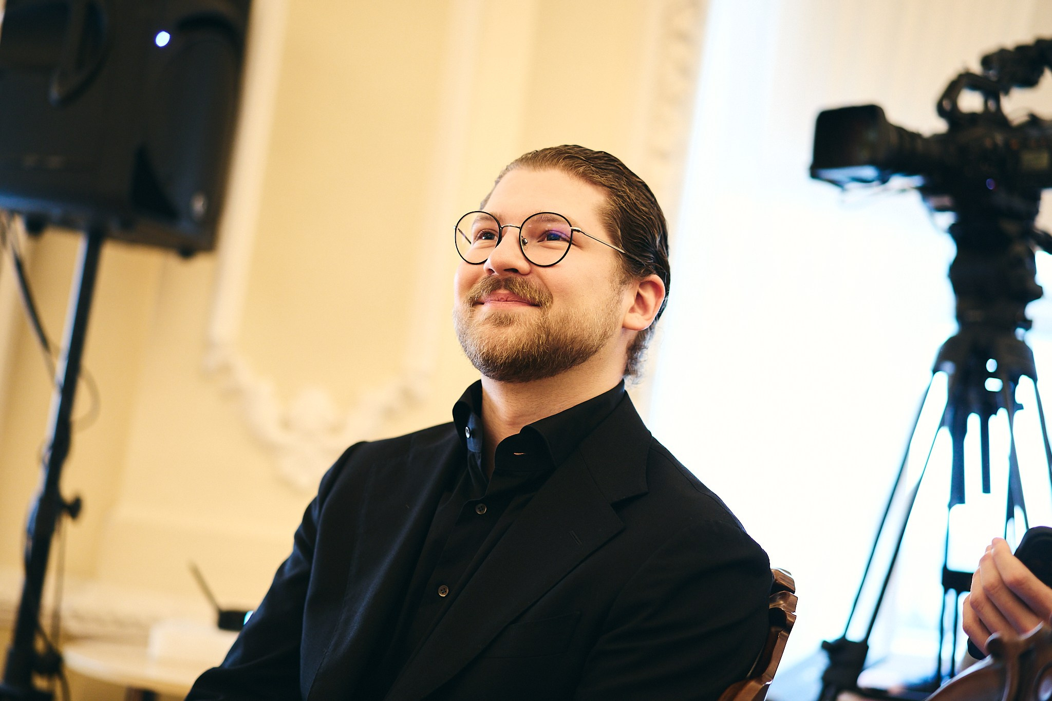 Lithuanian Geographical Society. Photographer in Vilnius