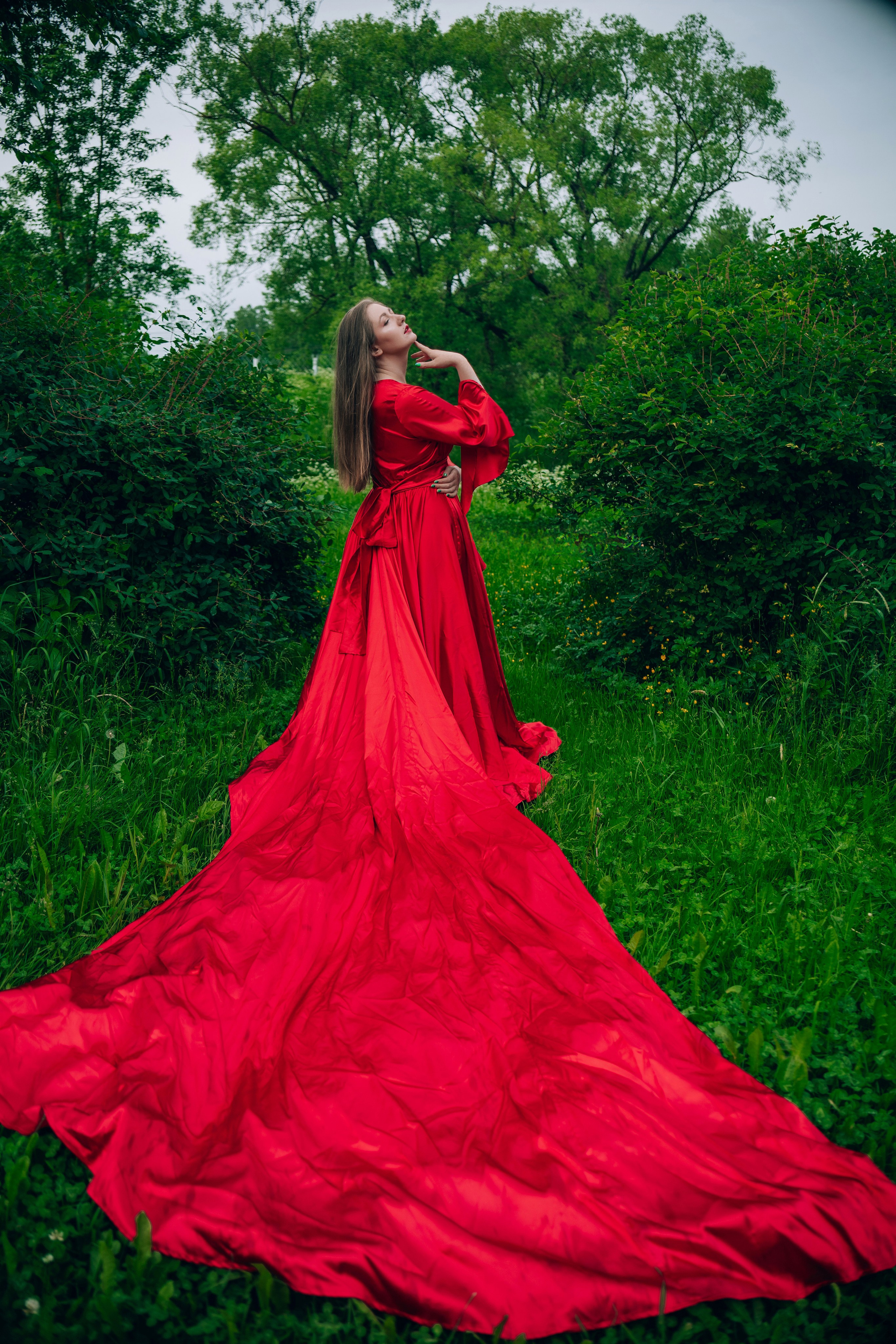 Красное платье. Фотограф Александра Кузуб Санкт-Петербург