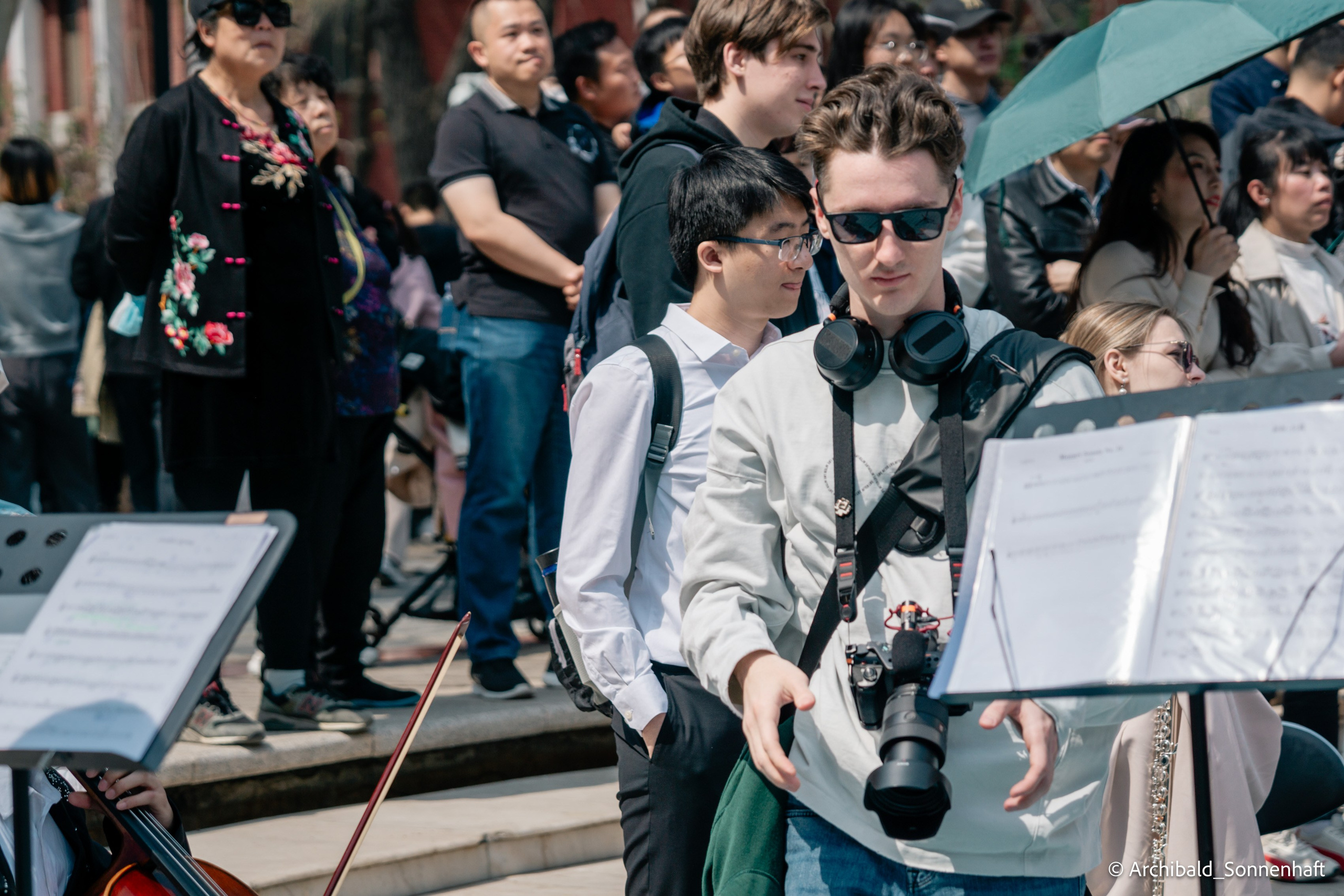 TJU blooming fest. Photographer in Guangzhou, China. Archibald Sonnenhaft