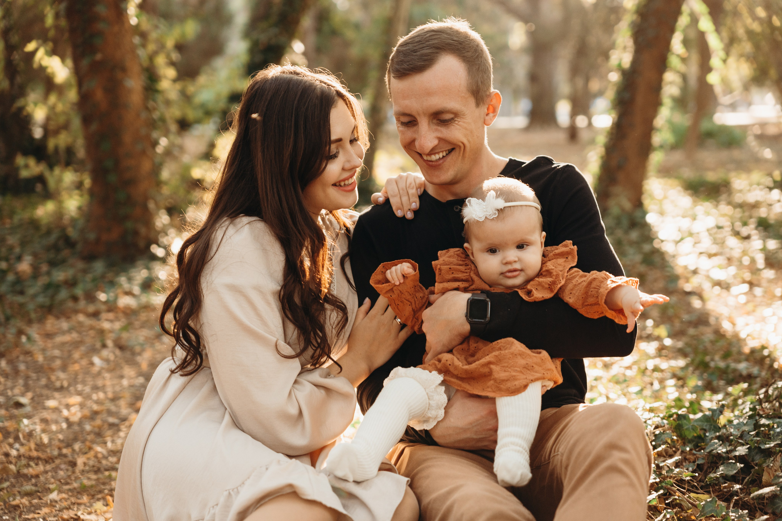 Прогулка в парке | Семейная съемка. Портретный свадебный фотограф Крым | Евгения Щитенко