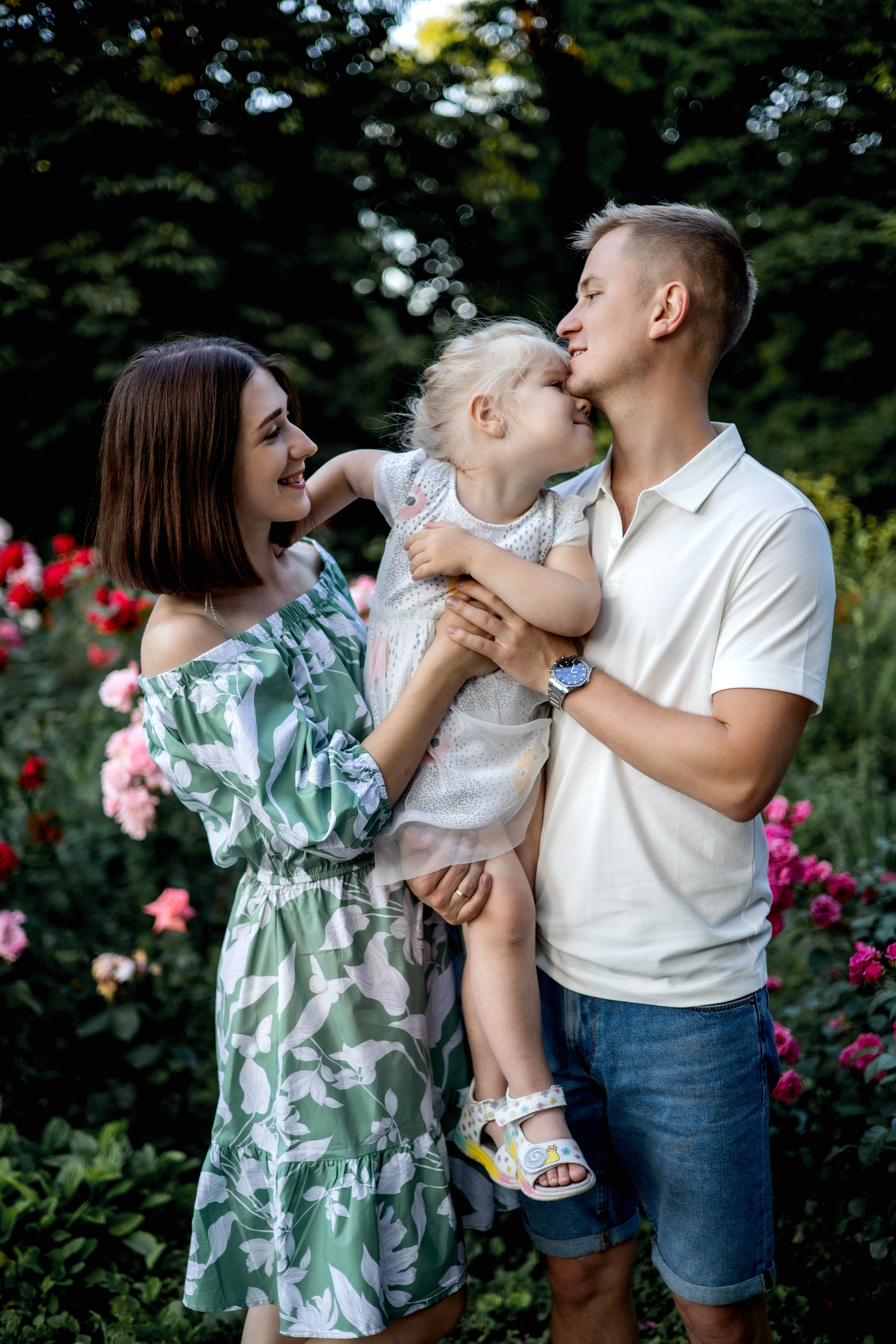 Артем, Таня и Лерочка. Фотограф Надежда Лукьянова